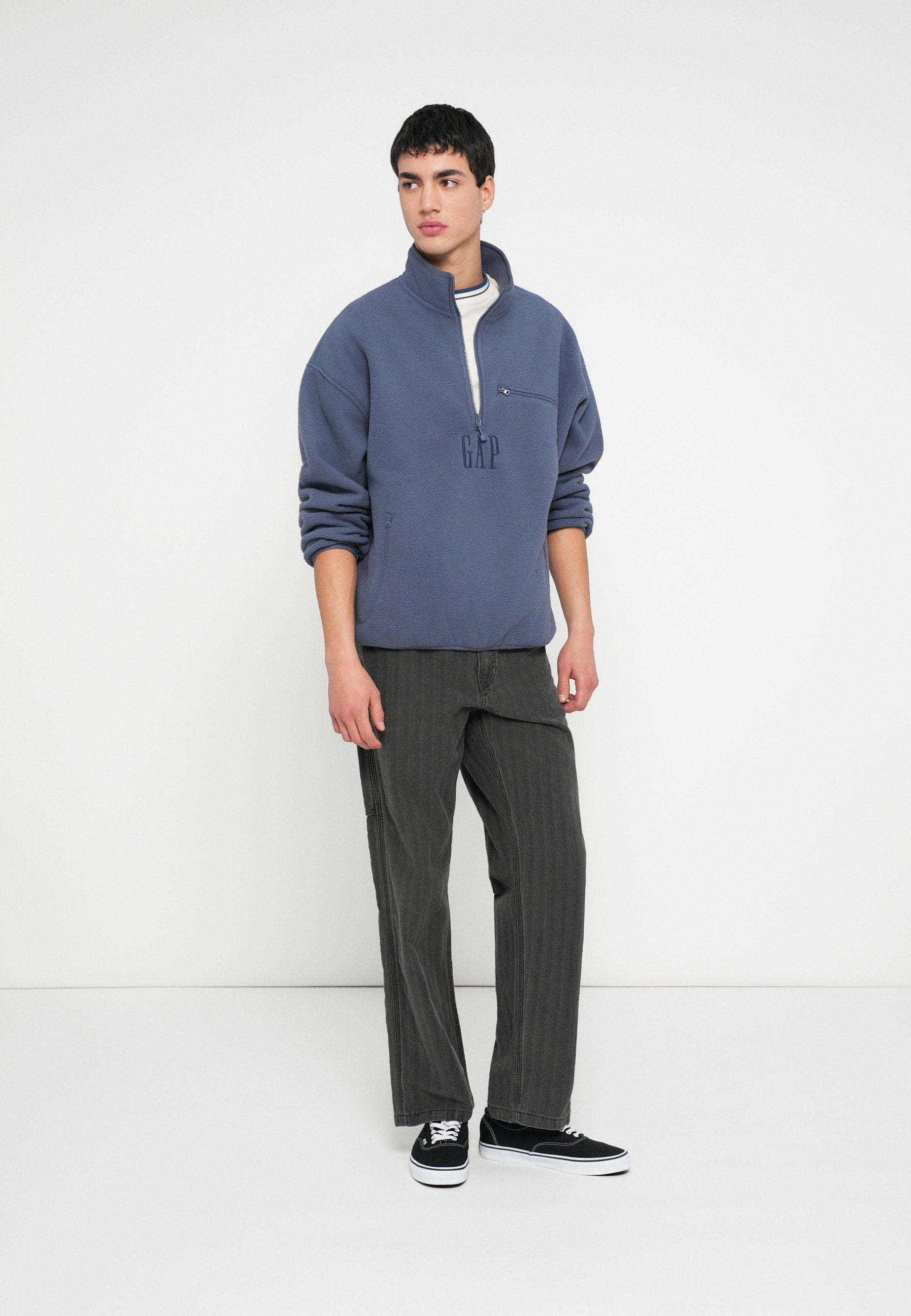 LOGO ARCTIC - Fleece jumper - blue ridge