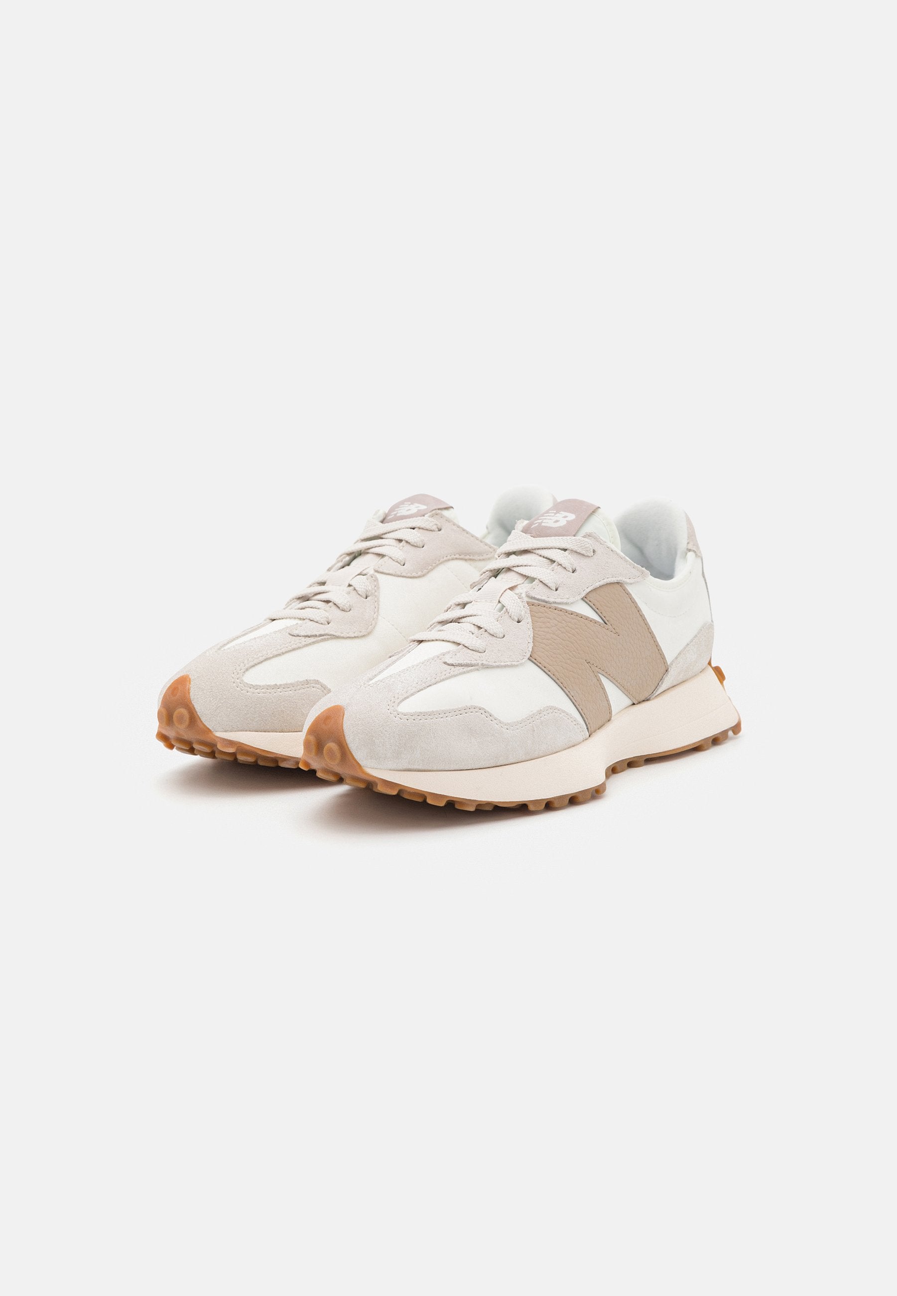 U327 UNISEXE - Baskets - gris clair/beige