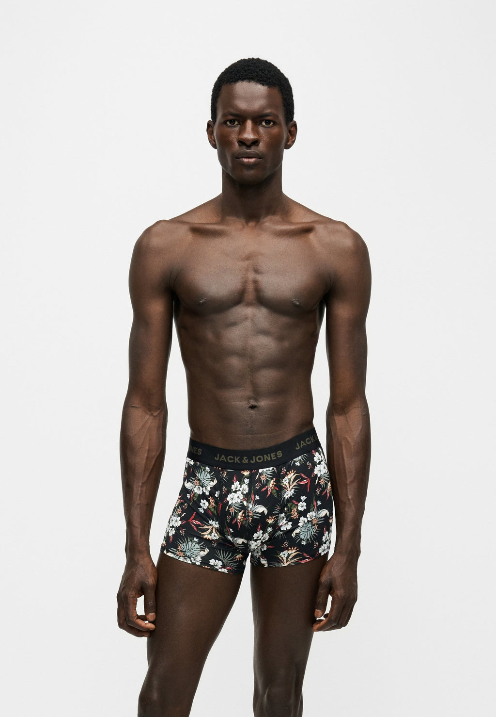 JACFLOWER 3 PACK - Trunks - black