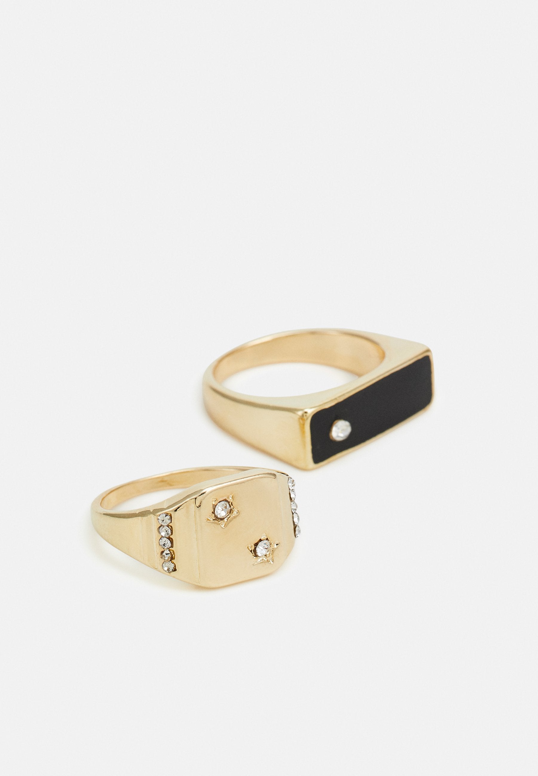 JACPAULO RING 2PACK UNISEX - Ring - gold colored