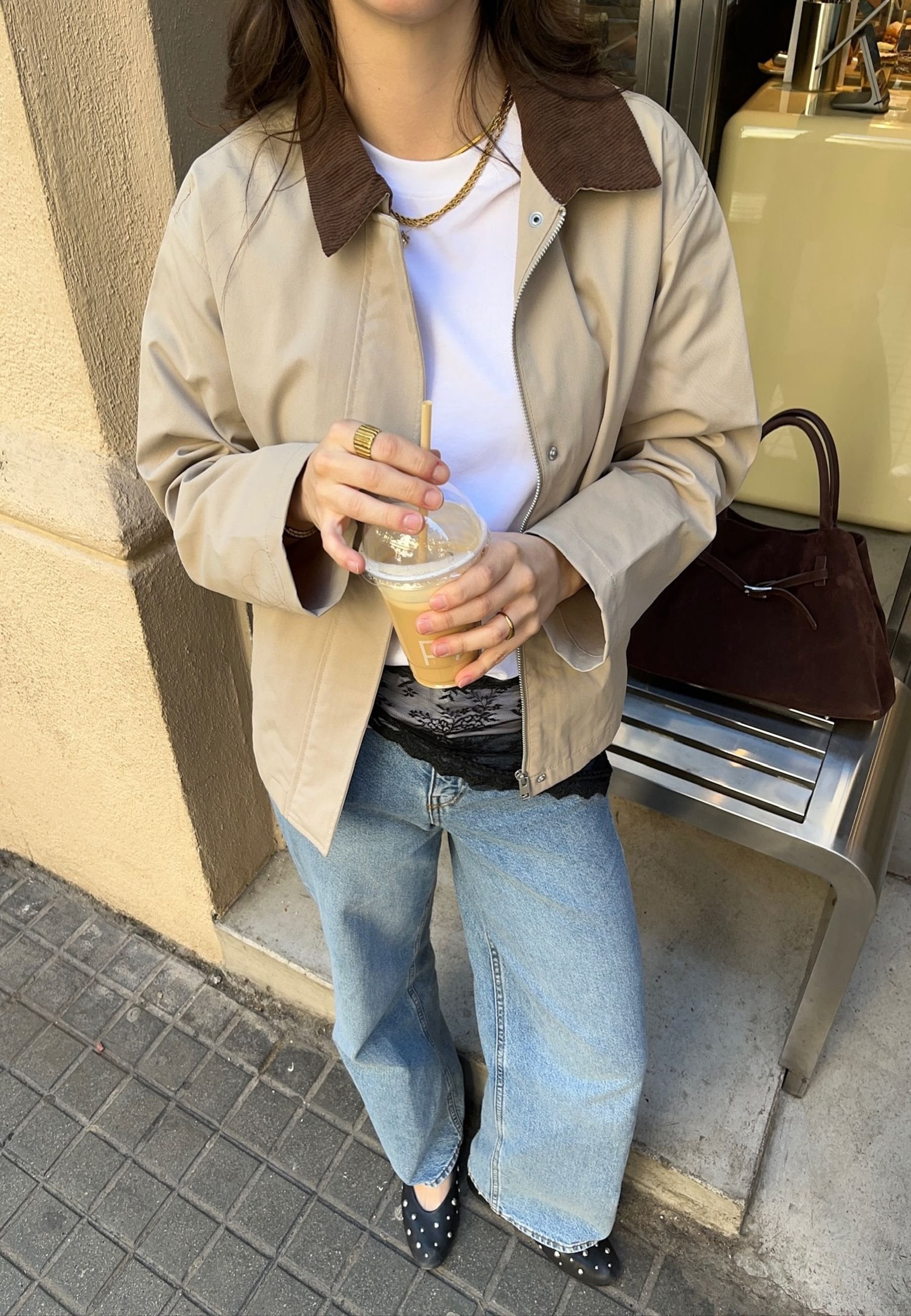 JXWILMA WORKER JACKET - Veste légère - crockery