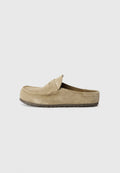 NAPLES WRAPPED LEVE TAUPEN - REGULAR - Mules - taupe