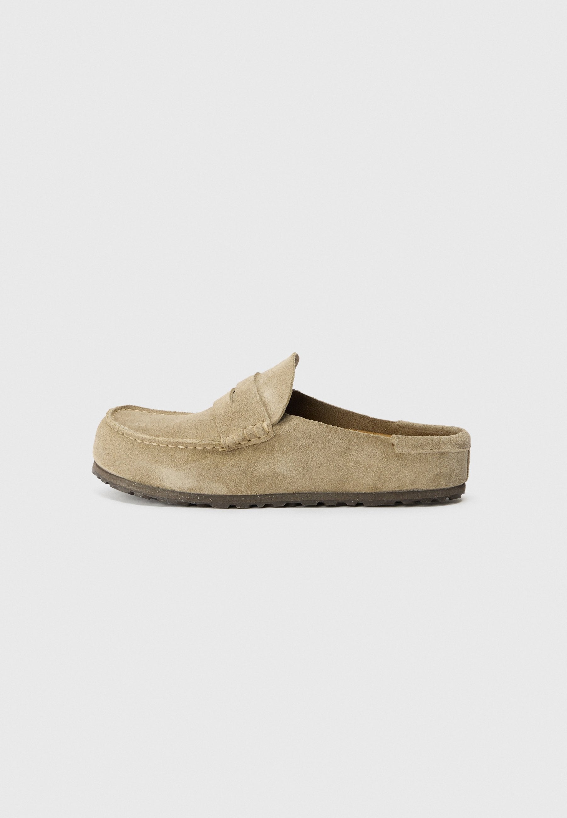 NAPLES WRAPPED LEVE TAUPEN - REGULAR - Mules - taupe