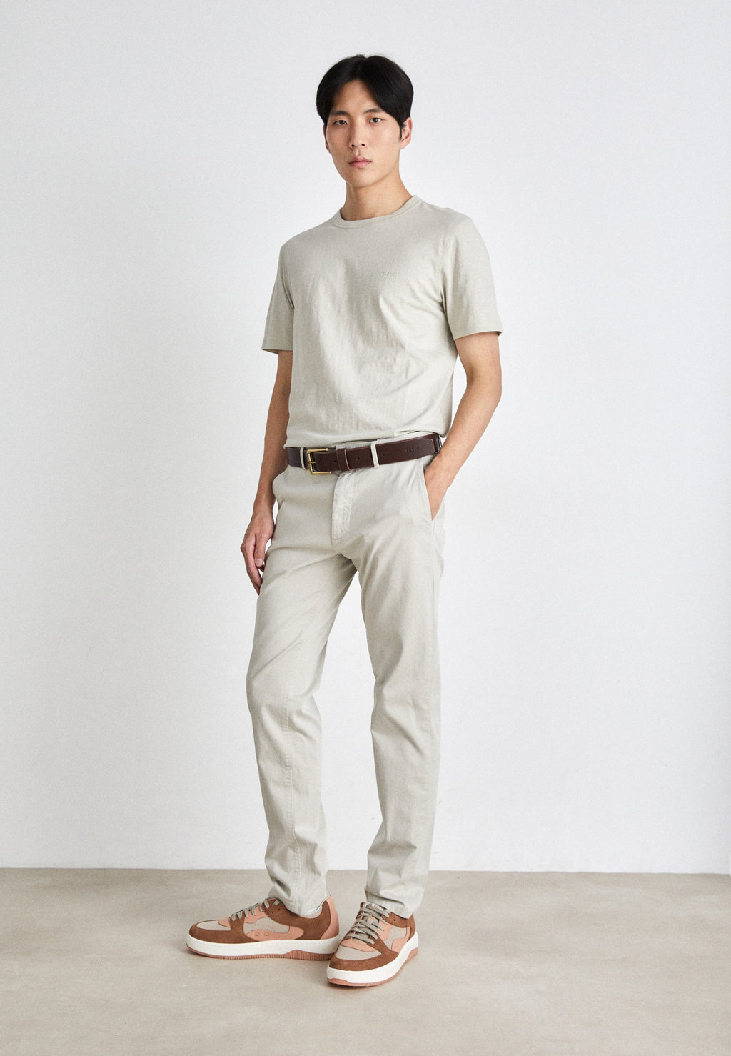 SLIM - Chinos - light beige