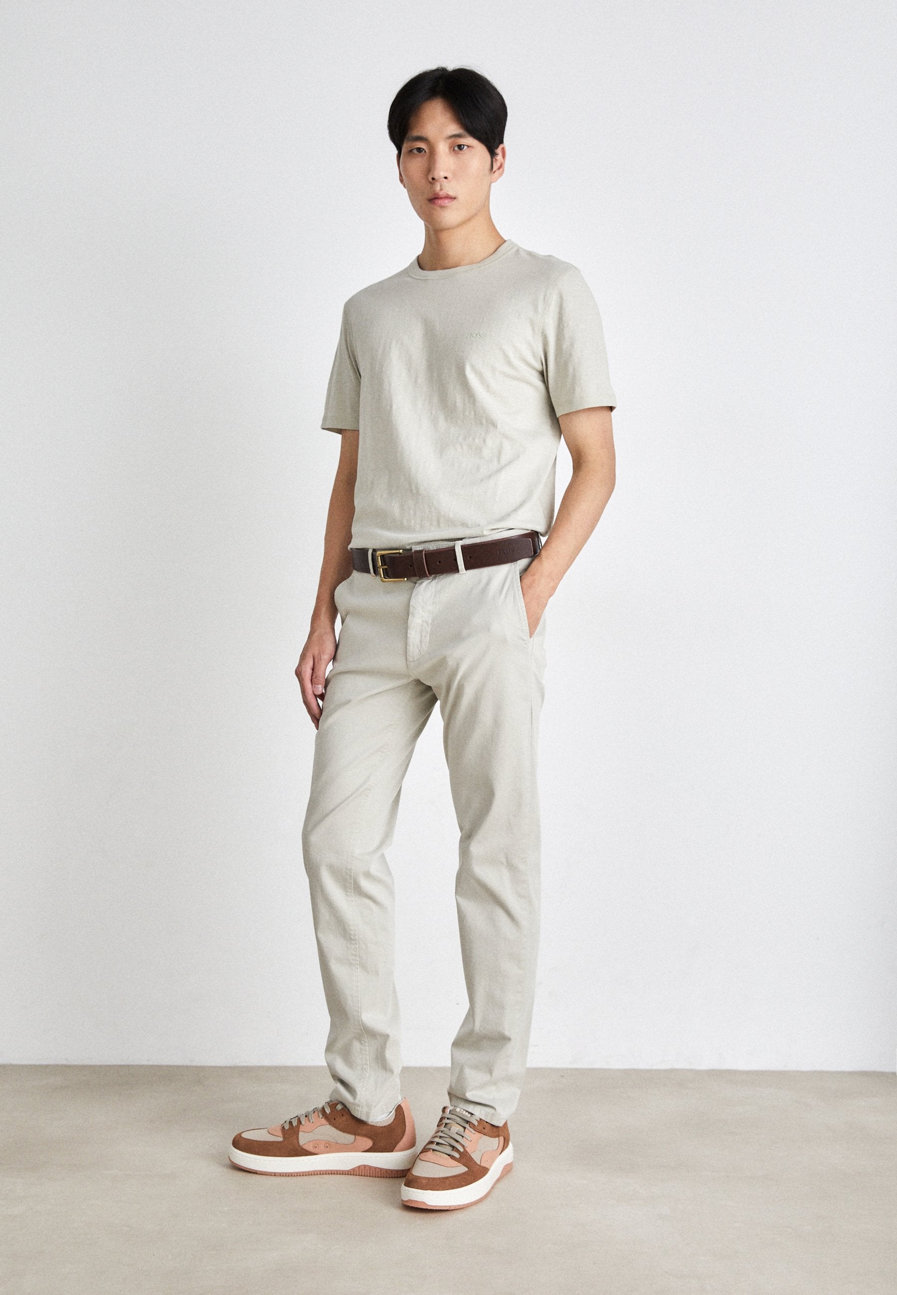 SLIM - Chinos - light beige