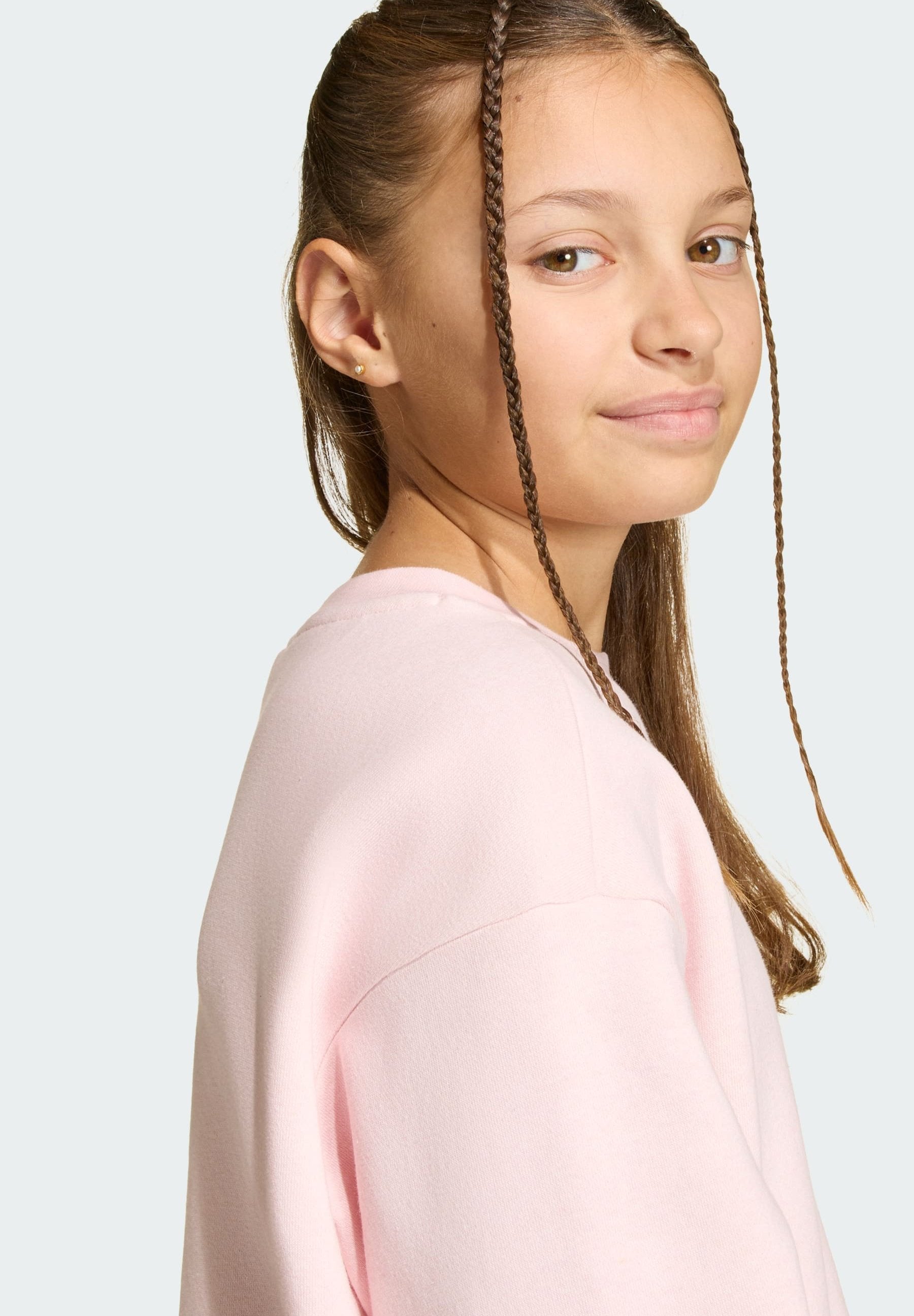 BOXY CREW  - Sweatshirt - sandy pink mel