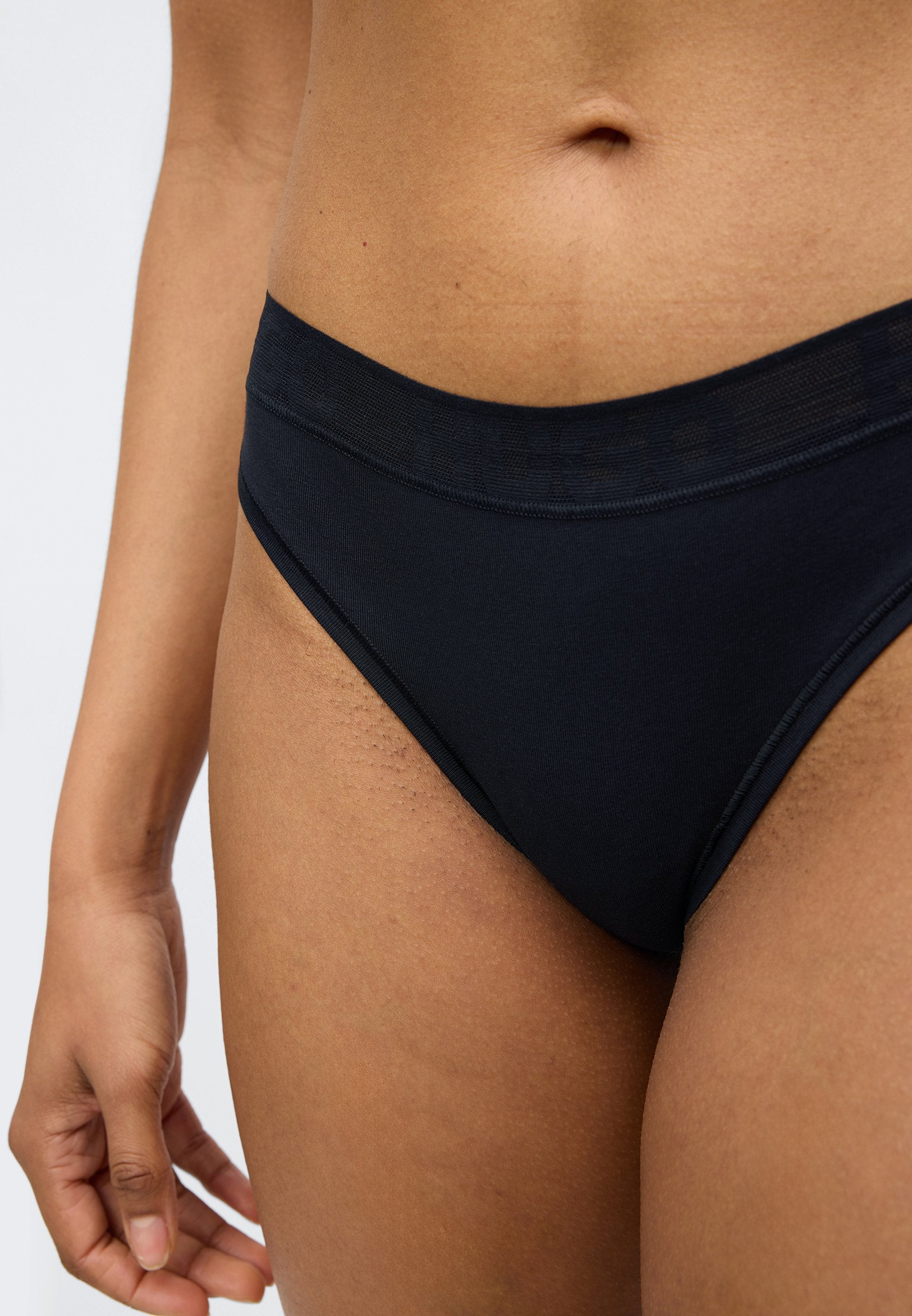LOGO THONG - Thong - black