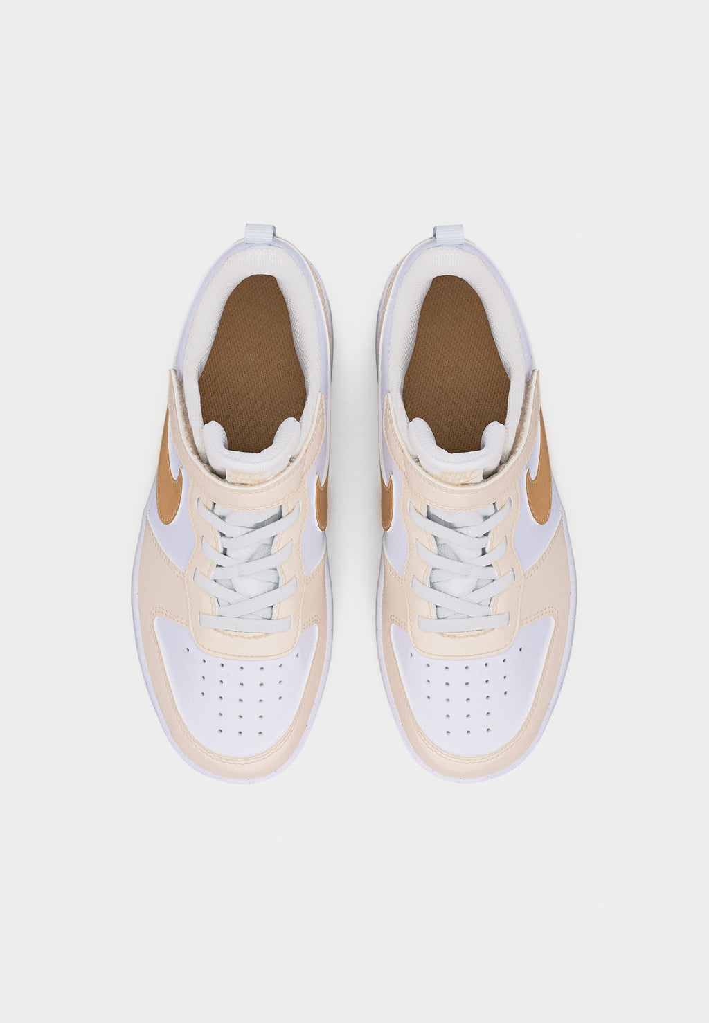 COURT BOROUGH UNISEX - Spor Ayakkabı - beyaz/ışıltılı/tebeşir