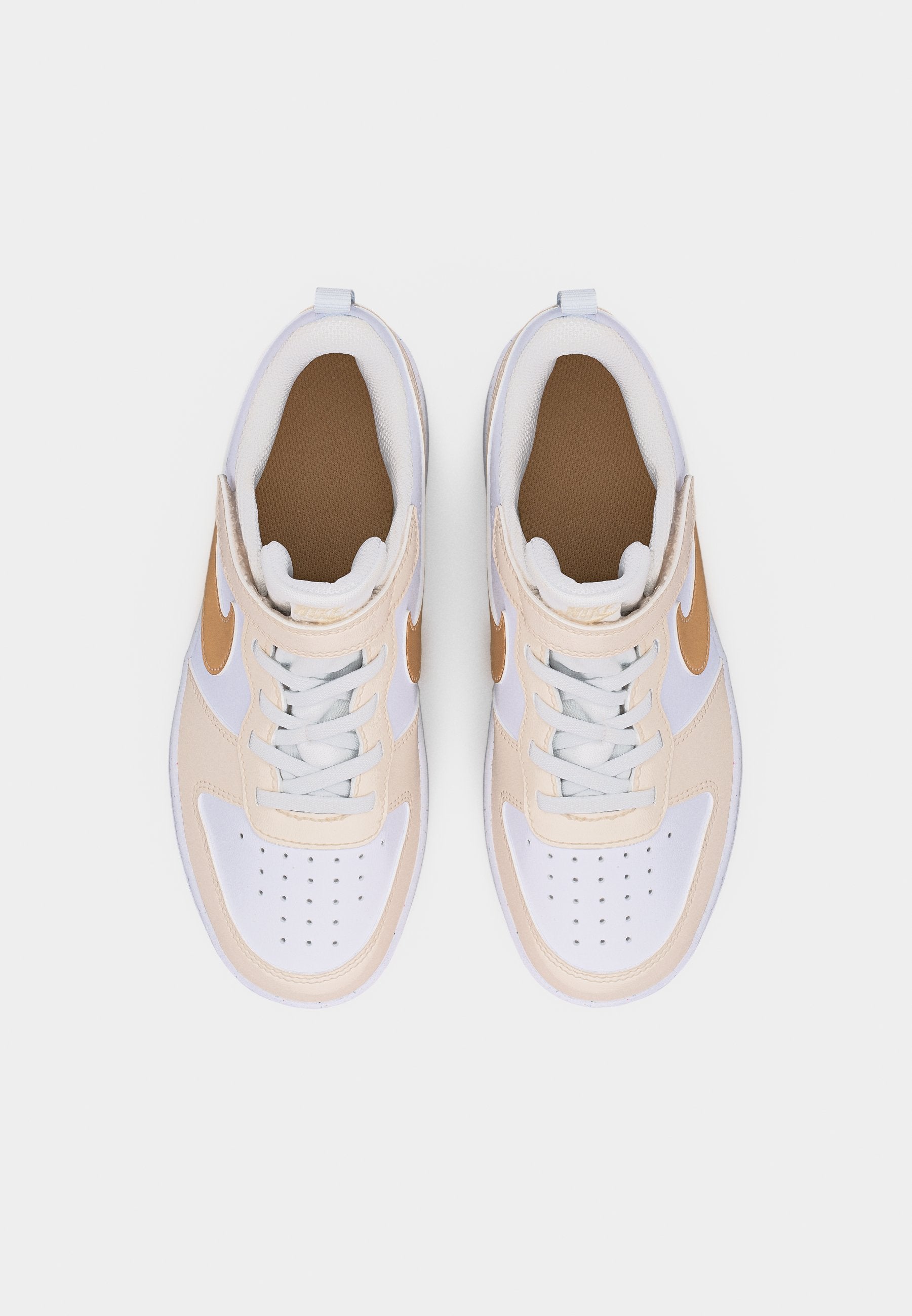 COURT BOROUGH UNISEX - Spor Ayakkabı - beyaz/ışıltılı/tebeşir
