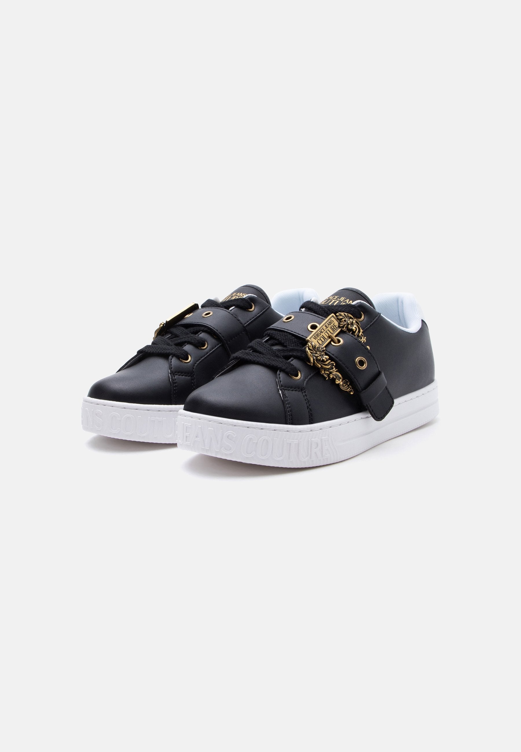 FONDO COURT - Trainers - black/gold-coloured