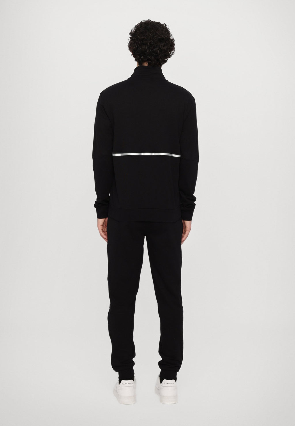 TRAIN VISIBILITY - Tracksuit - black/gold-coloured