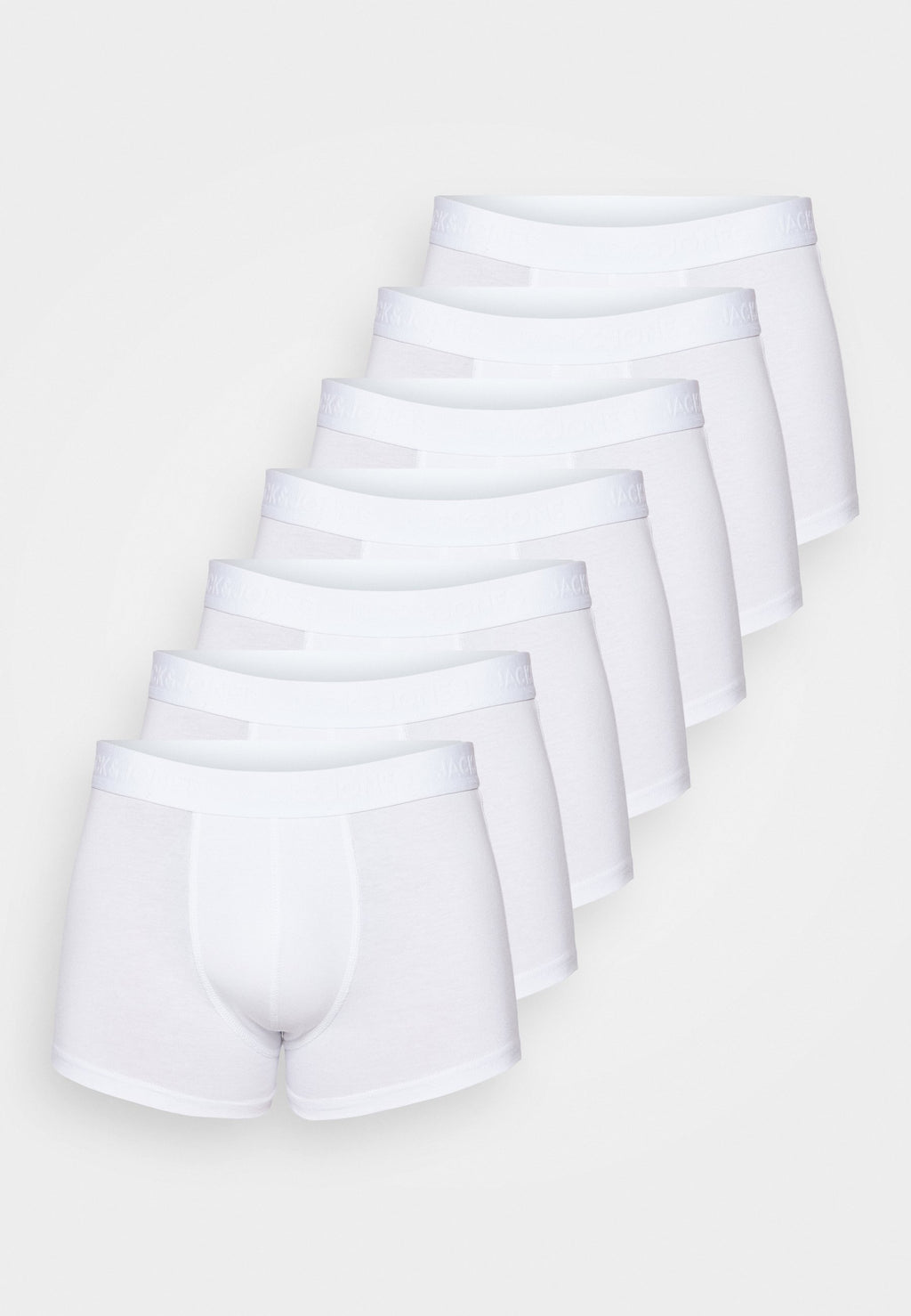 JACBASIC CALEÇONS 7 PACK - Caleçons - blanc
