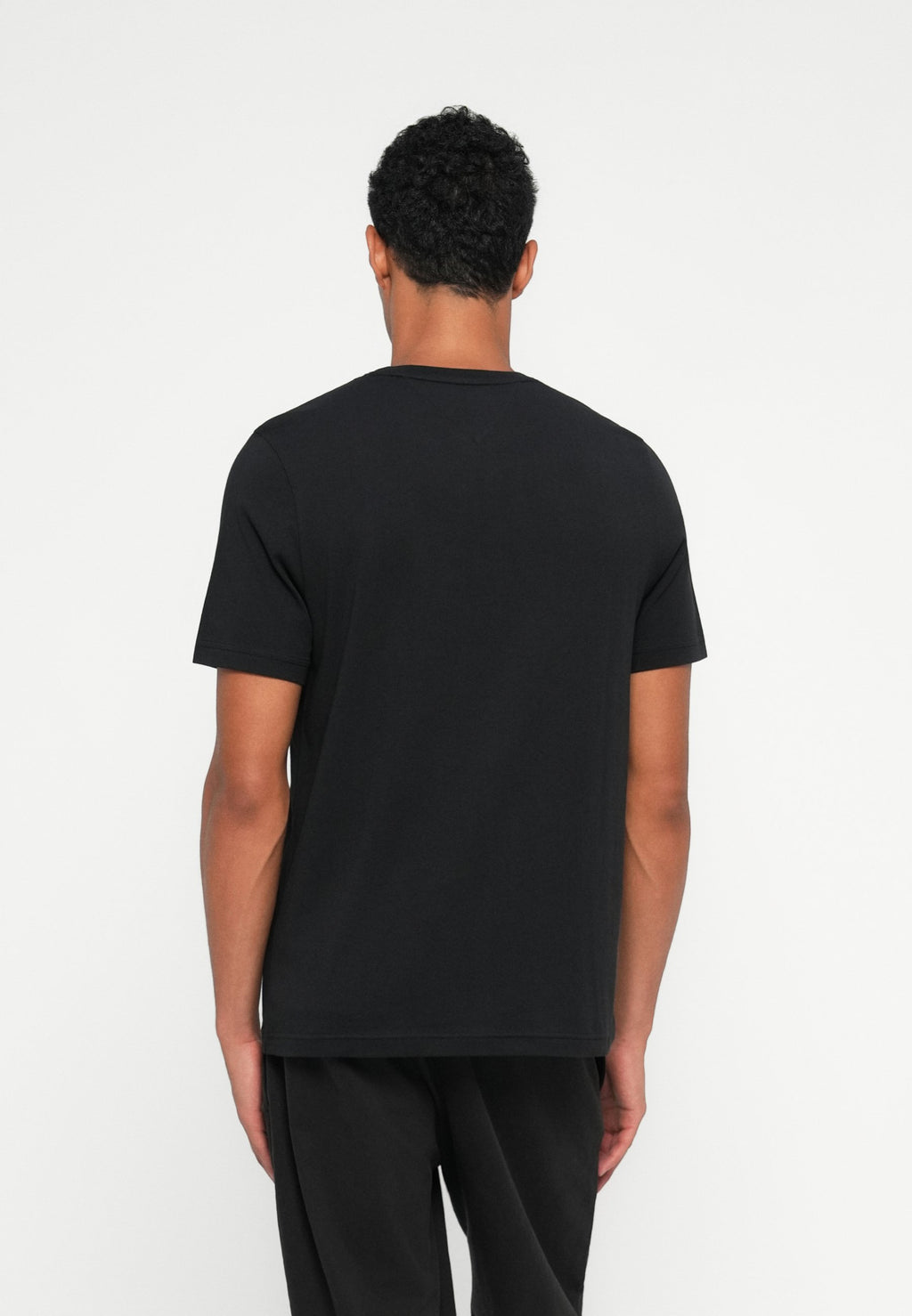 BRAND LOVE SMALL CENTER TEE - Basic T-shirt - black