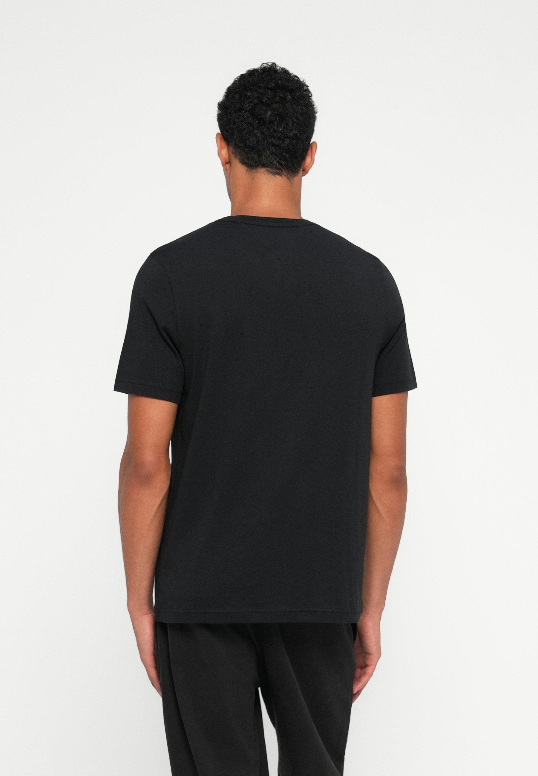 BRAND LOVE SMALL CENTER TEE - Basic T-shirt - black