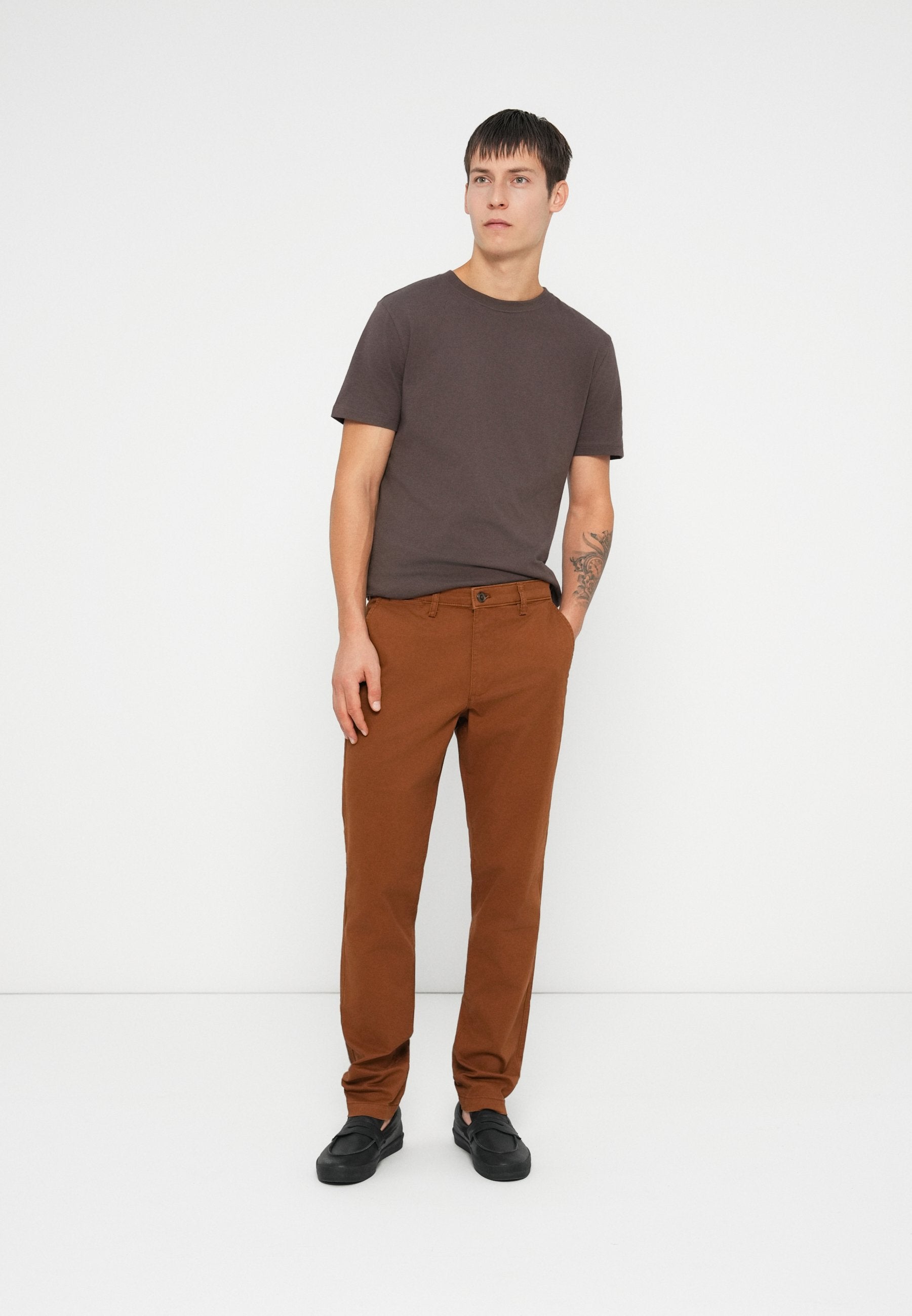 ESSENTIAL SLIM FIT - Chinos - rich ginger