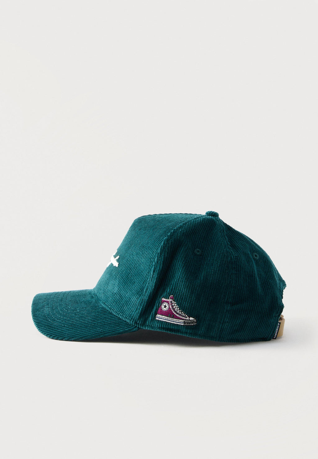 CASQUETTE CHUCK VINTAGE BRODÉE UNISEXE - Cap - gris jade foncé