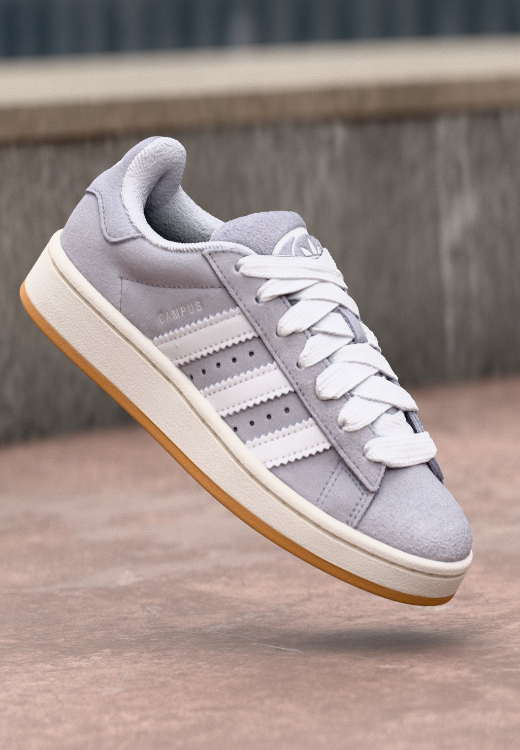 CAMPUS 00S - Baskets basses - grey three/footwear white/off white