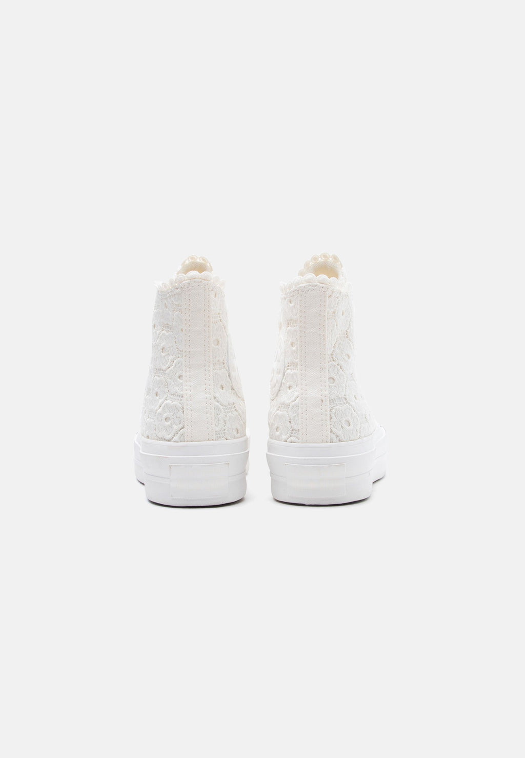 CHUCK TAYLOR ALL STAR LIFT PLATFORM - High-top trainers - egret/vintage white