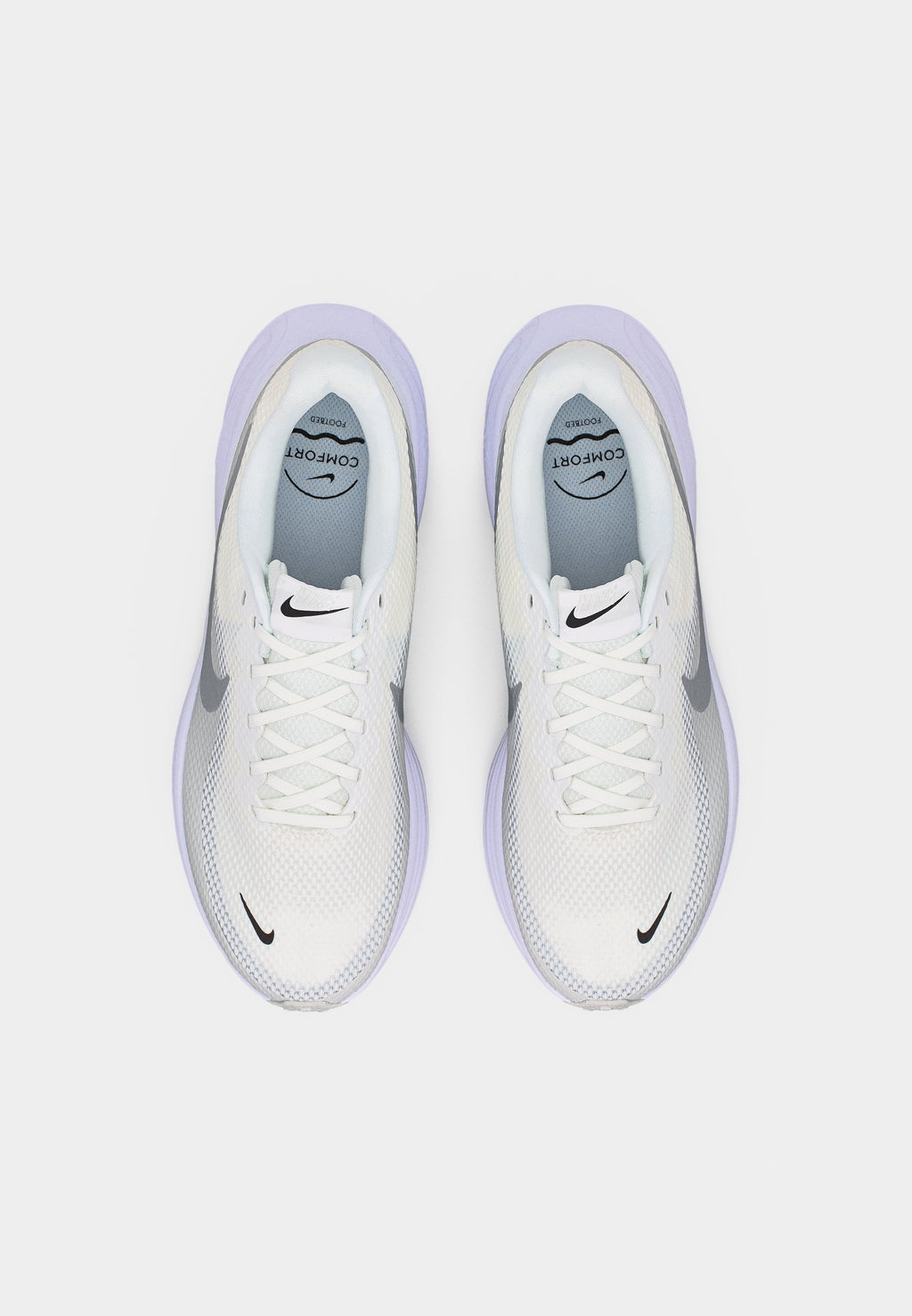 REVOLUTION 8 - Road running shoes - summit white/metallic silver-coloured/white/photon dust/black