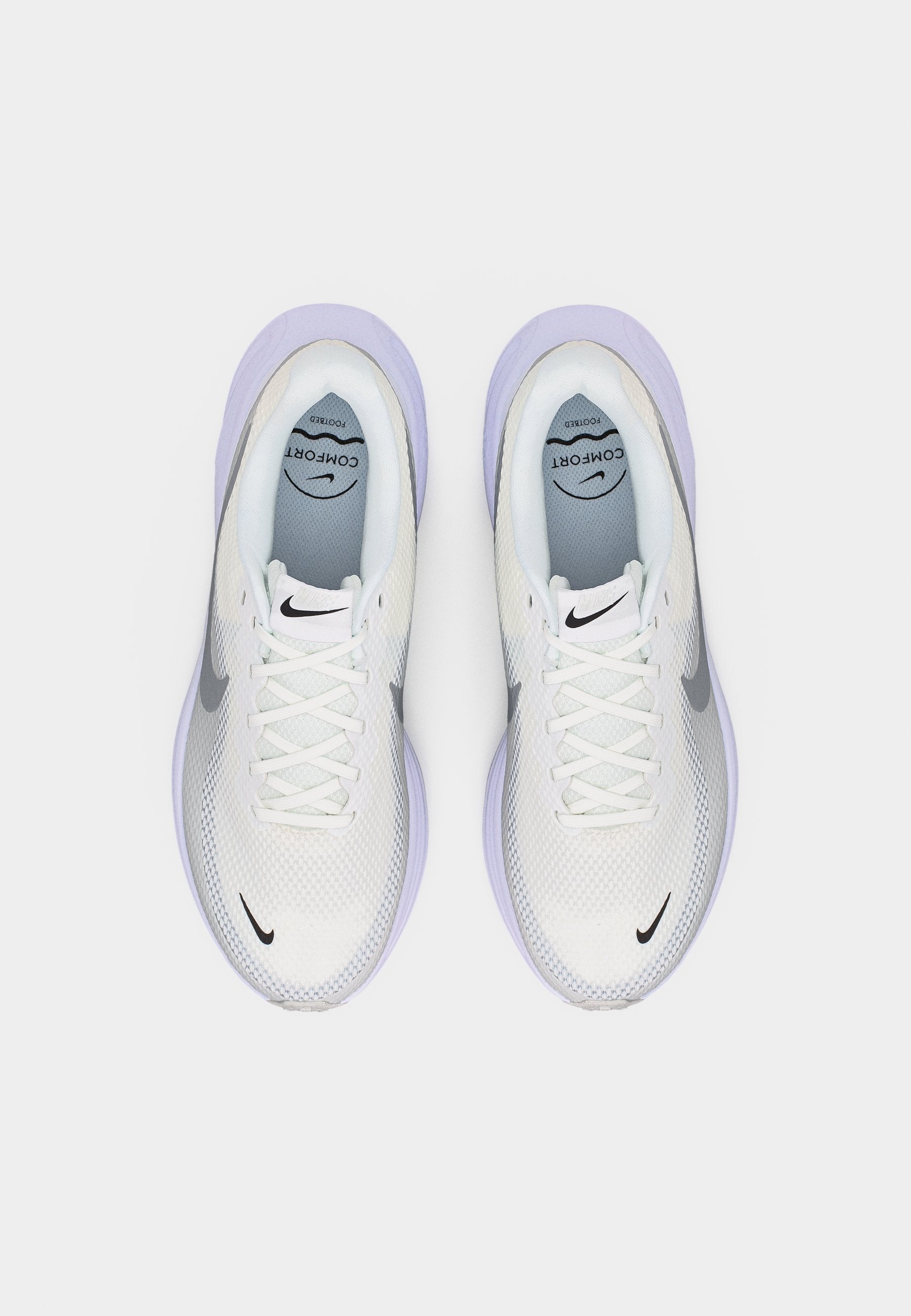 REVOLUTION 8 - Road running shoes - summit white/metallic silver-coloured/white/photon dust/black