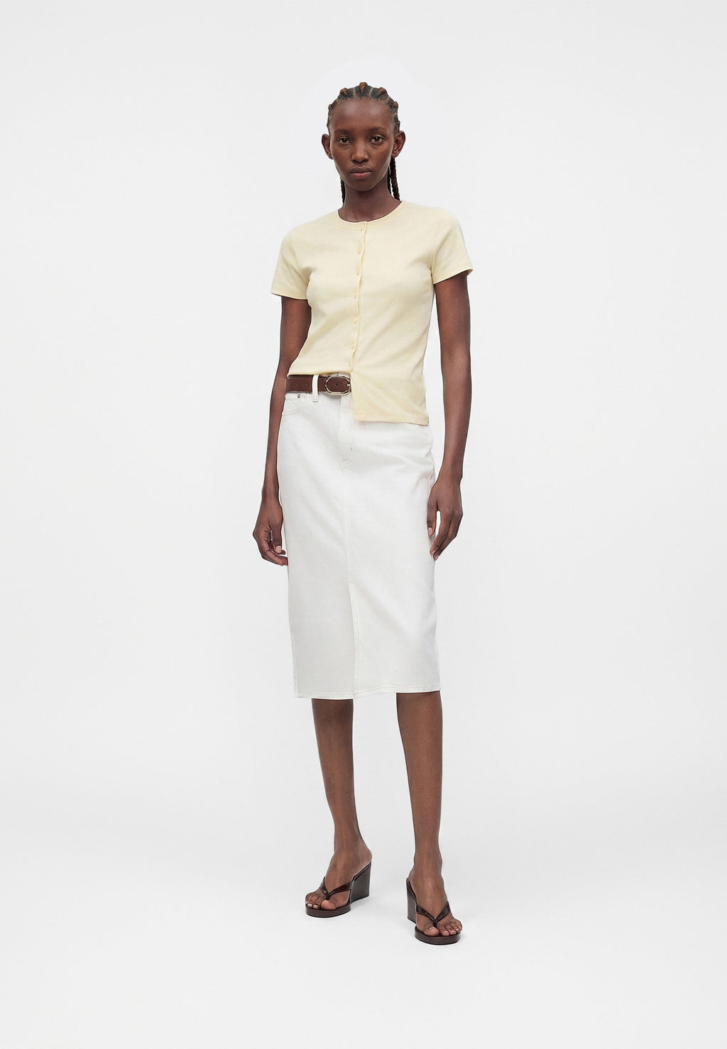 Cardigan - light yellow