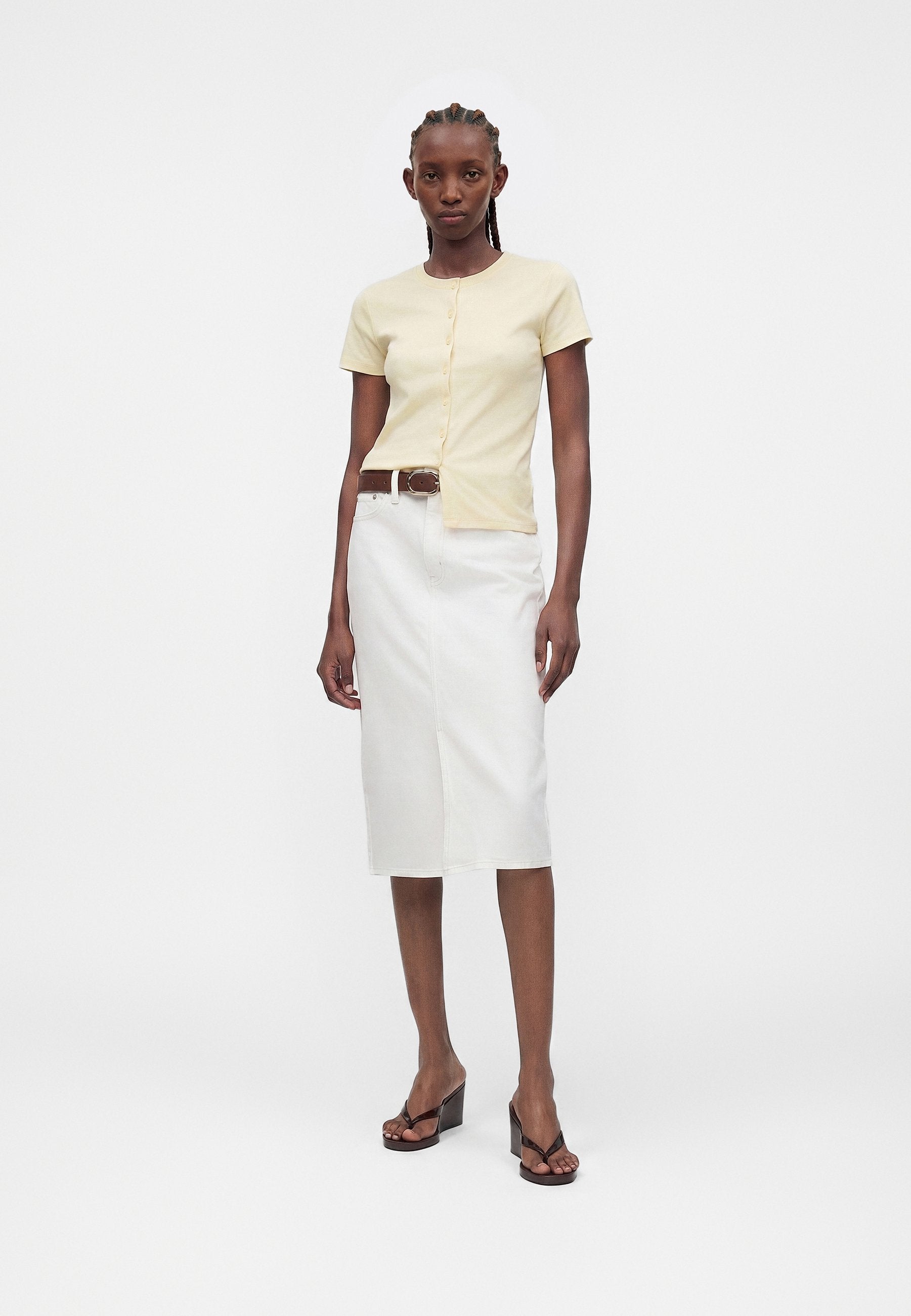 Cardigan - light yellow