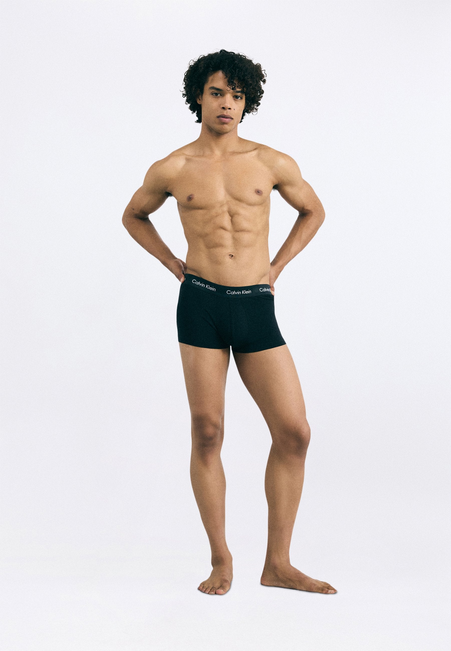 3 PACK  - Trunks - black/white/blue shadow
