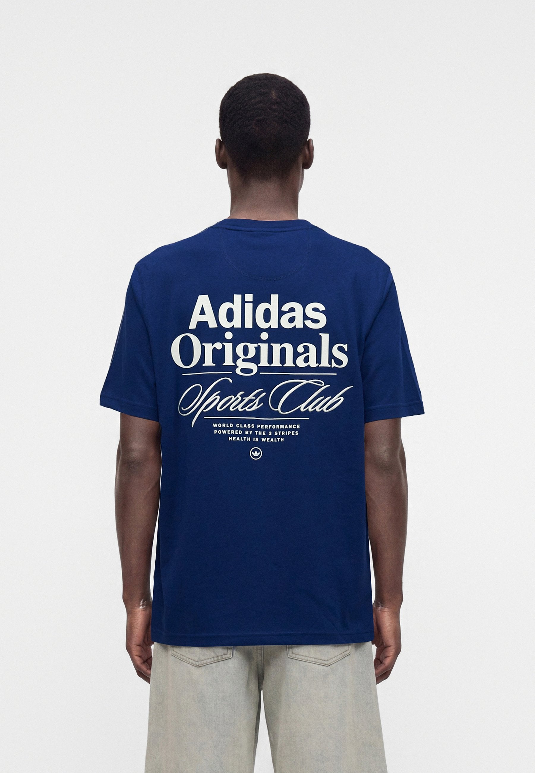SPORTCLUB LOOSE TEE UNISEX - Print T-shirt - dark blue