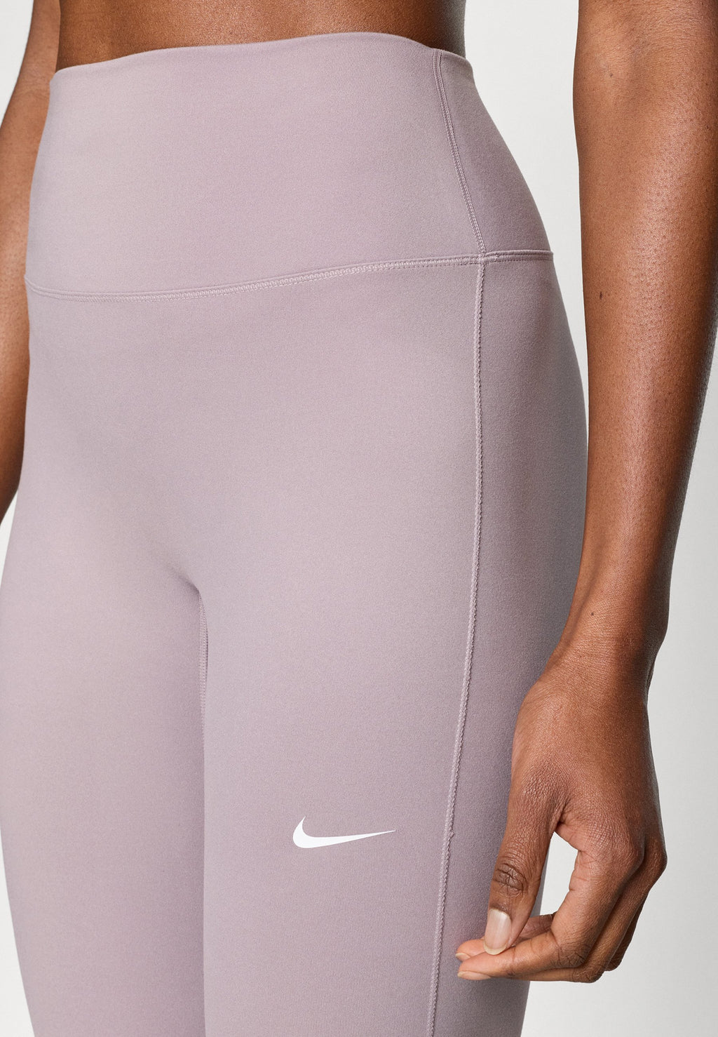 ONE TIGHT - Leggings - light violet ore/white