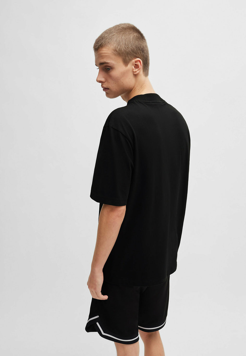 NIEROS - Basic T-shirt - black one