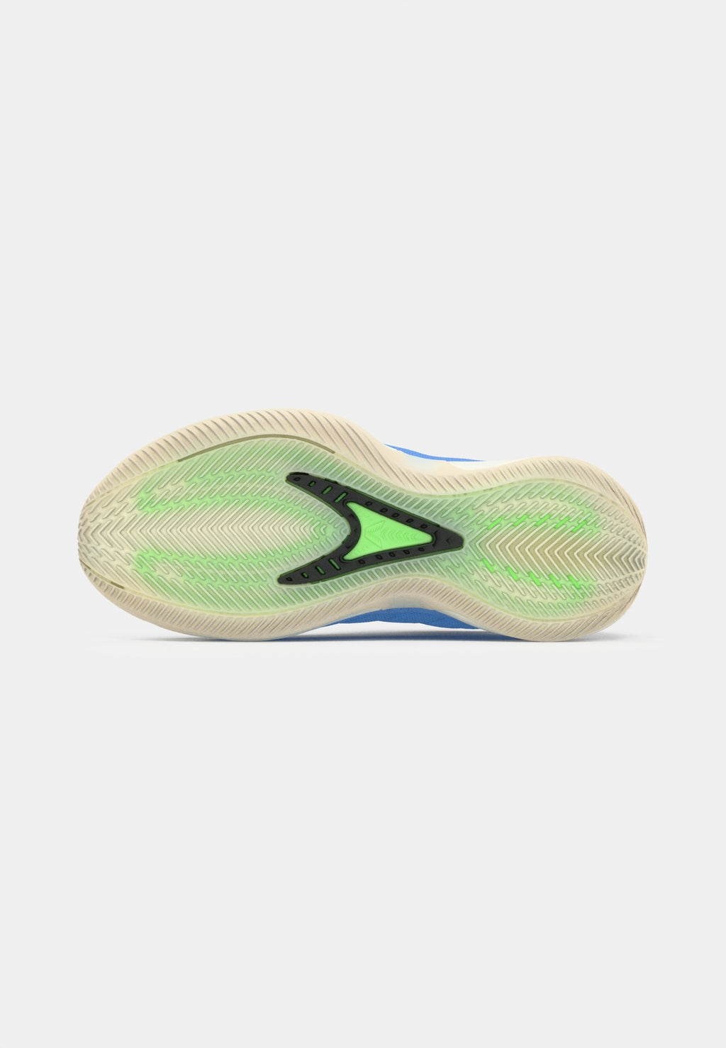 ANTHONY EDWARDS 2 - Basketball shoes - blue fusion/zero metallic/lime burst