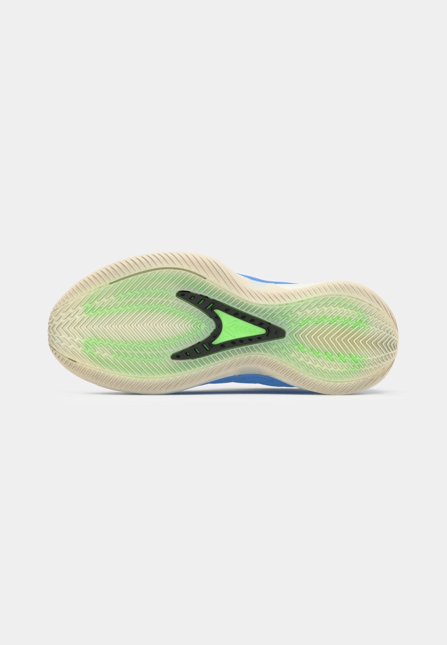 ANTHONY EDWARDS 2 - Basketball shoes - blue fusion/zero metallic/lime burst