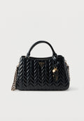 CHERYL TRIPLE COMP SATCHEL - Handbag - black