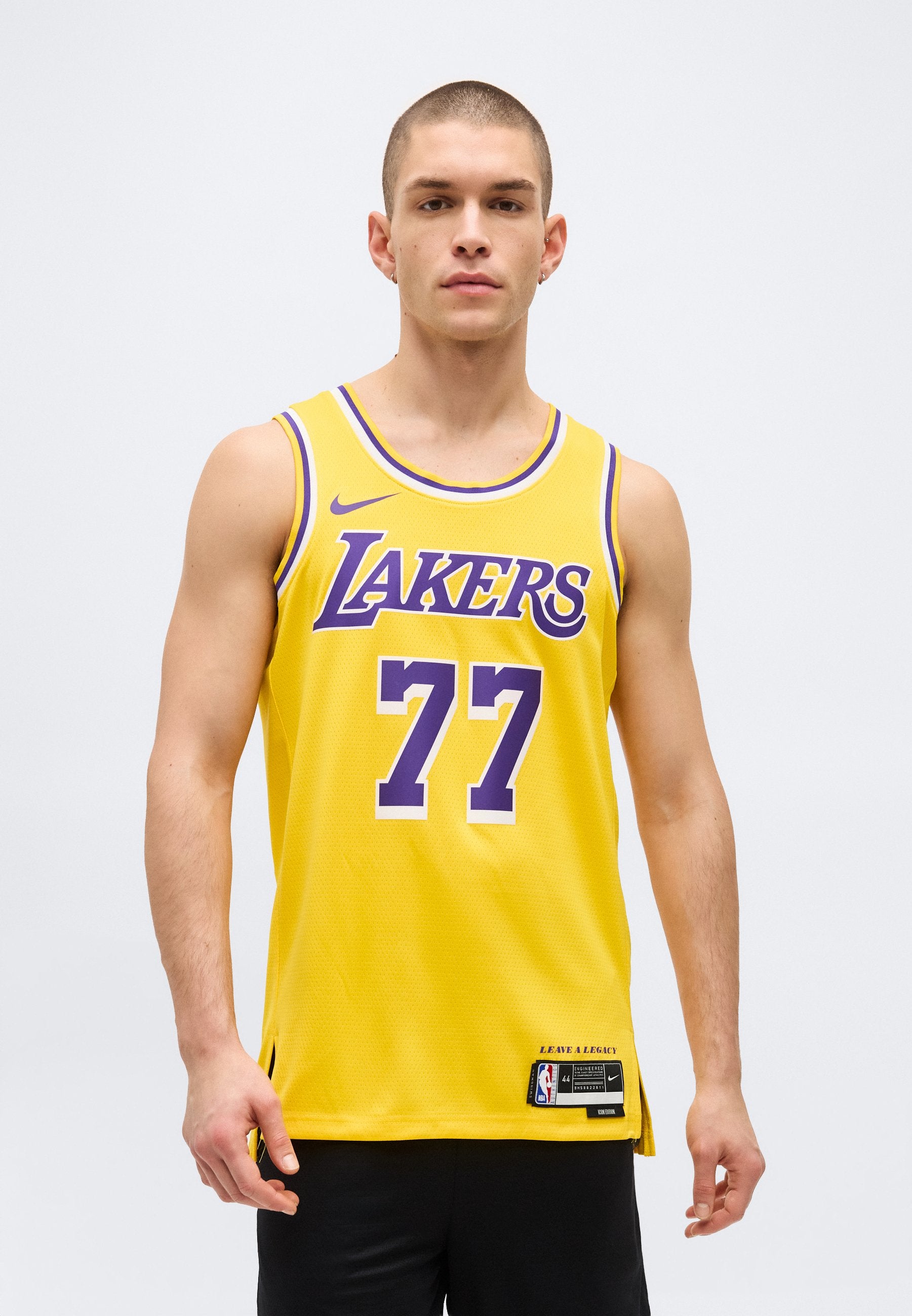 LOS ANGELES LAKERS LUKA DONČIĆ ICON - Club wear - amarillo