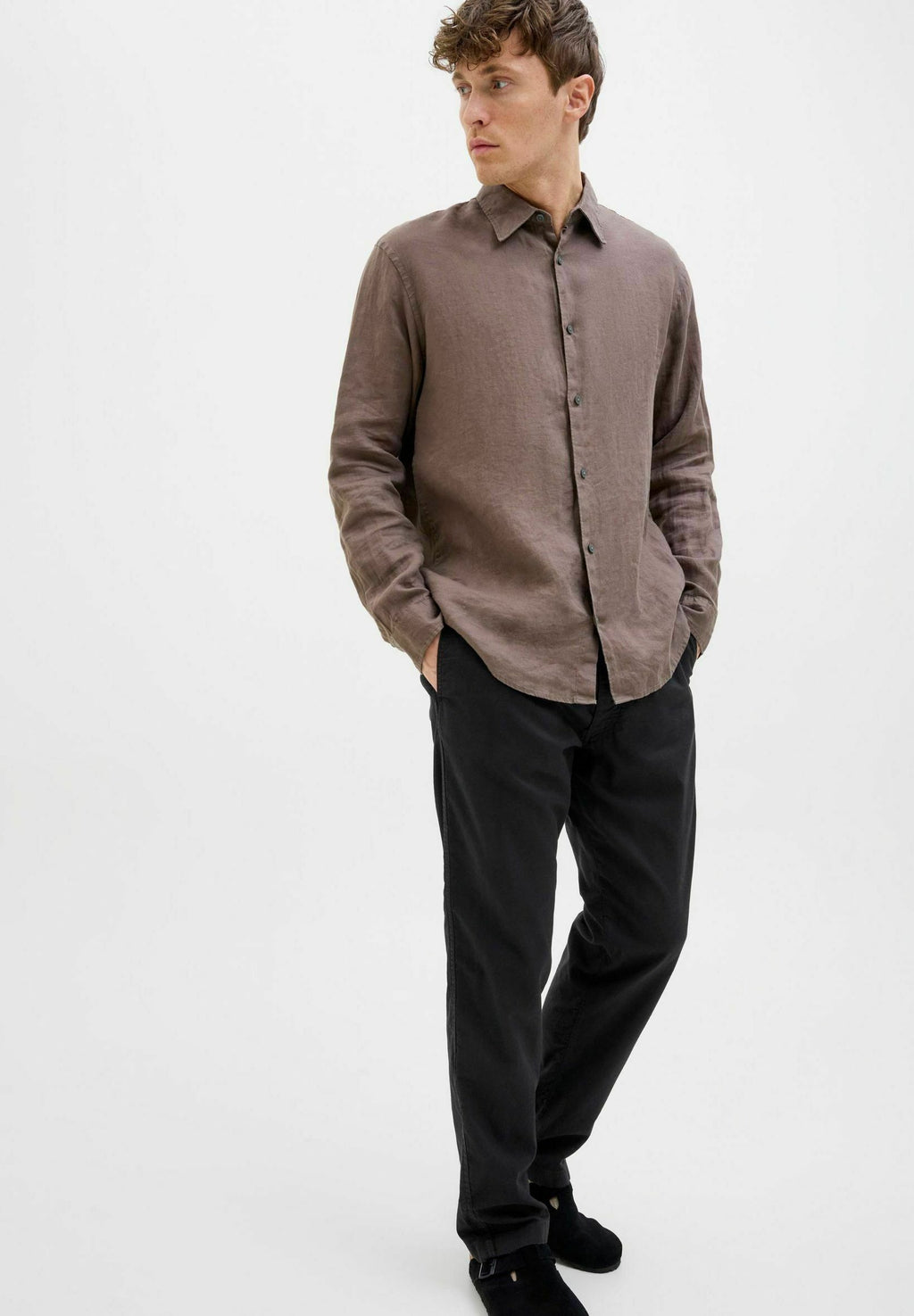 Joggers Relaxed Fit - Trousers - black