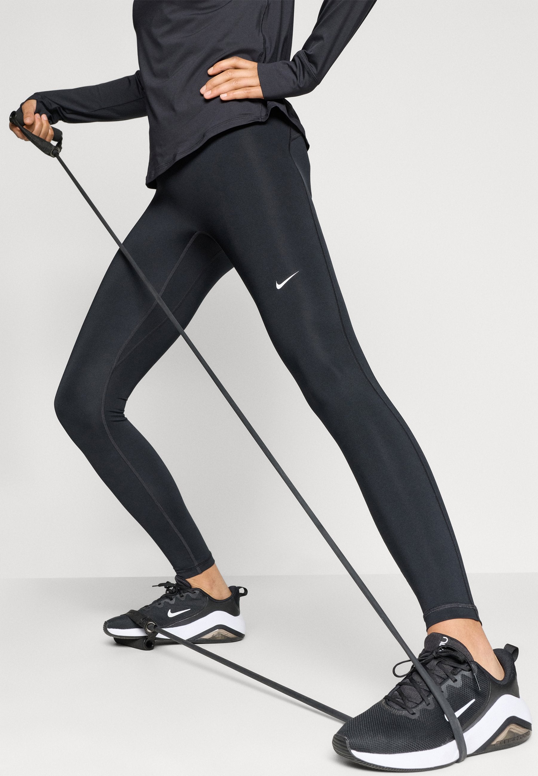 365 TIGHT - Leggings - black/pink foam/white