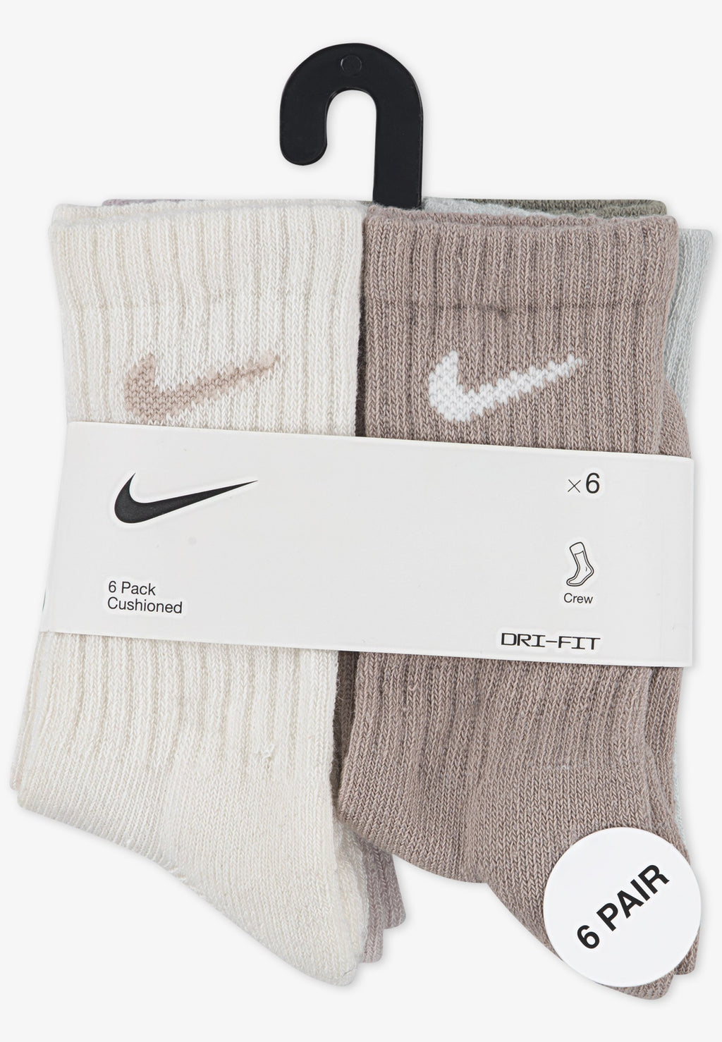 PERFORMANCE BASIC CREW 6 PACK - Socks - sail