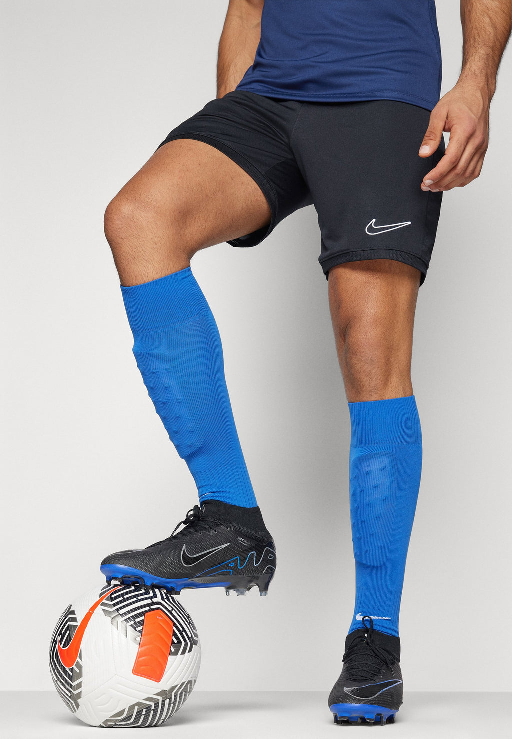 ACADEMY SHORT - Sports shorts - black/white