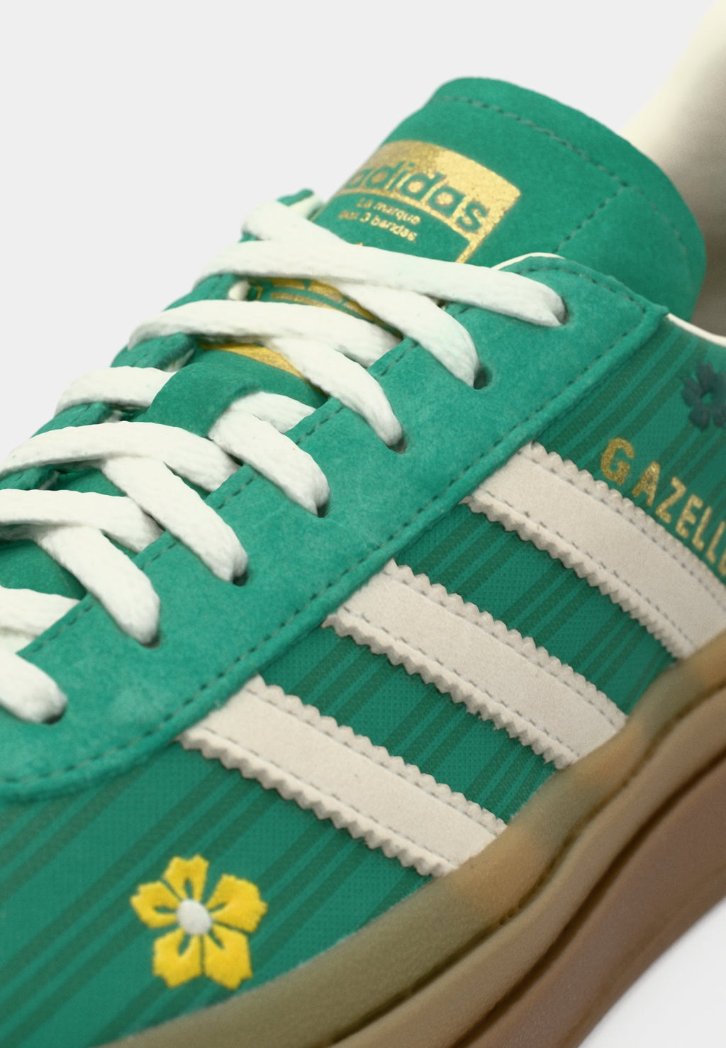 GAZELLE BOLD W X LIBERTY - Trainers - bold green/off white/eqt yellow