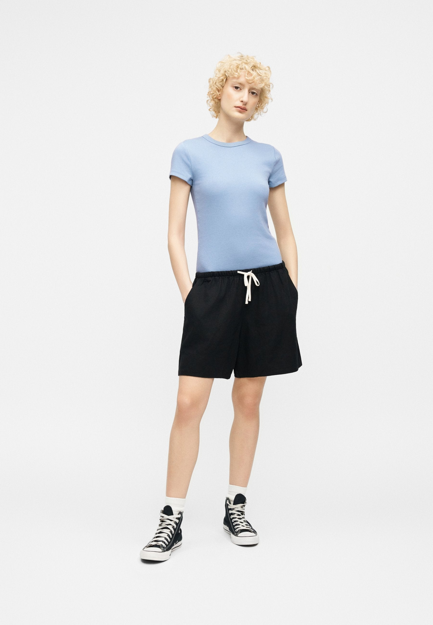 CREW - Basic T-shirt - blue