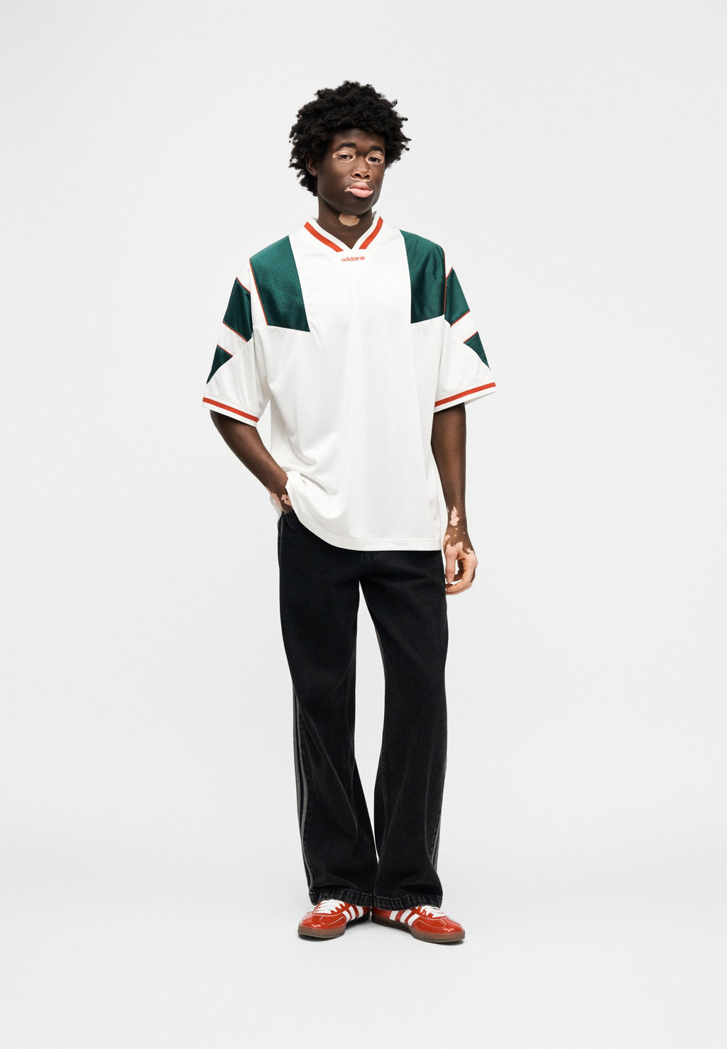 LOOSE - Print T-shirt - white