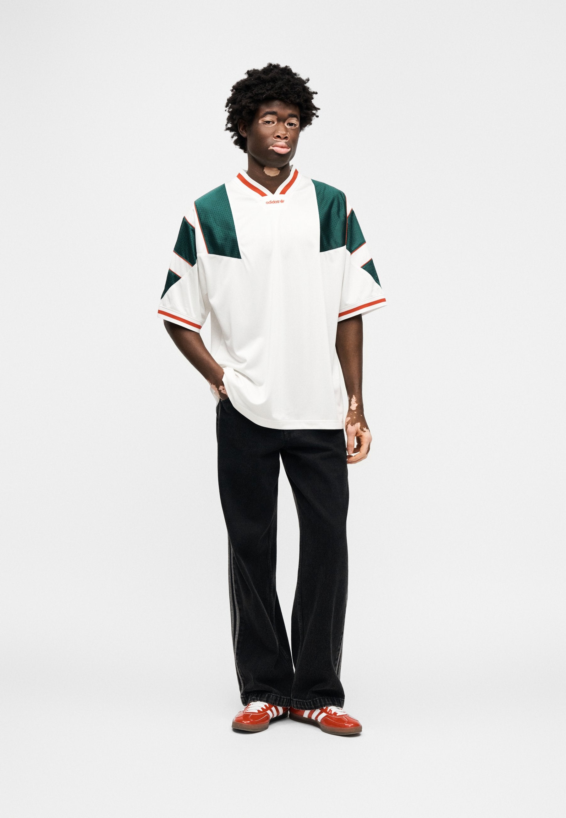 LOOSE - Print T-shirt - white