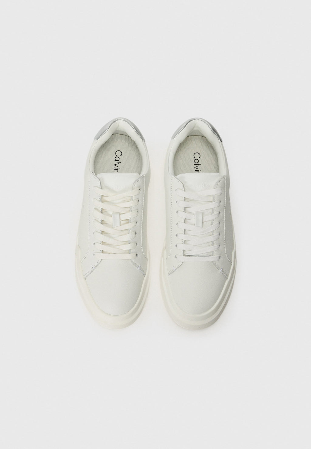 CHUNKY CUPSOLE - Trainers - bright white/silver-coloured