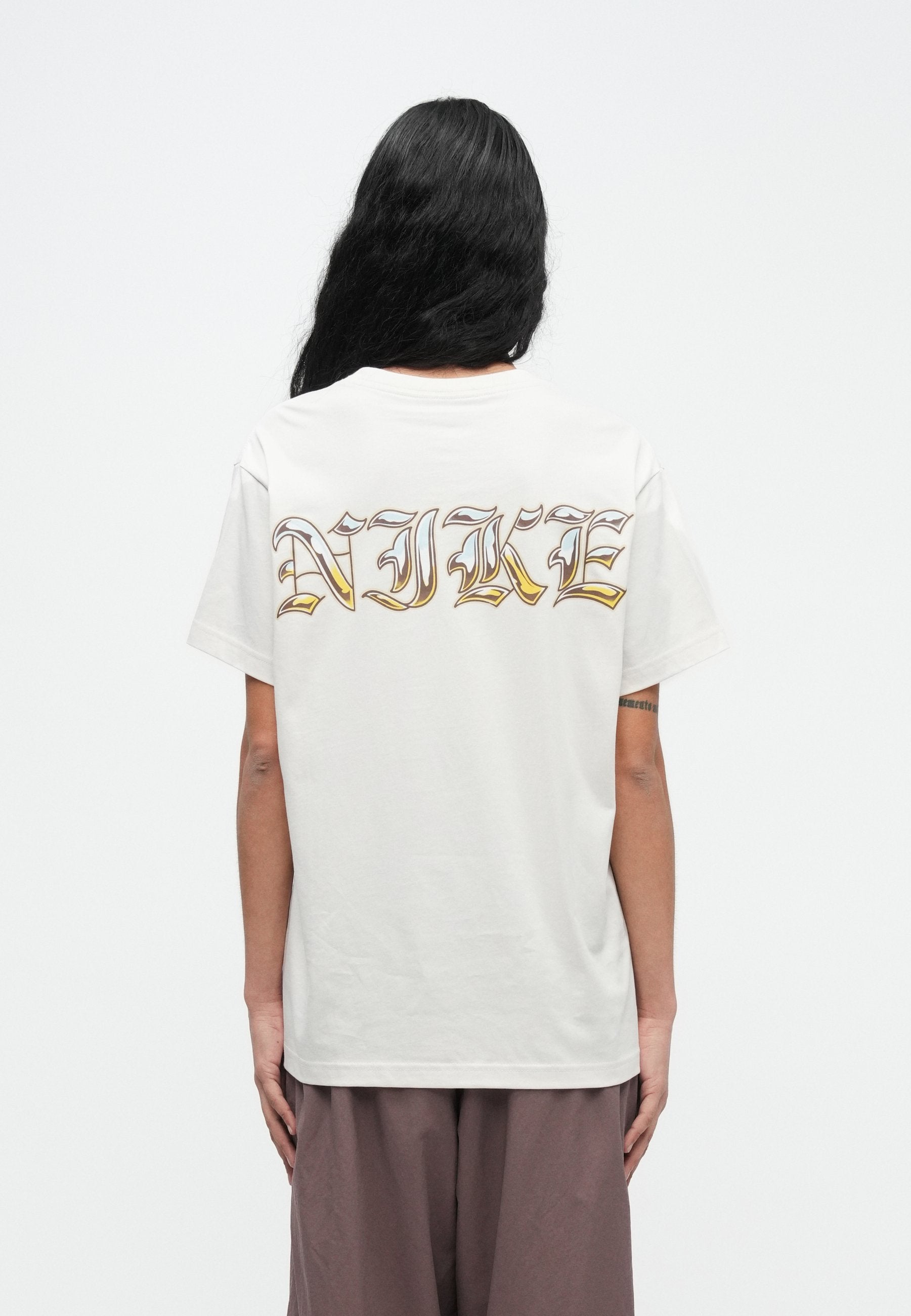 CLASSIC TEE - Print T-shirt - chalk