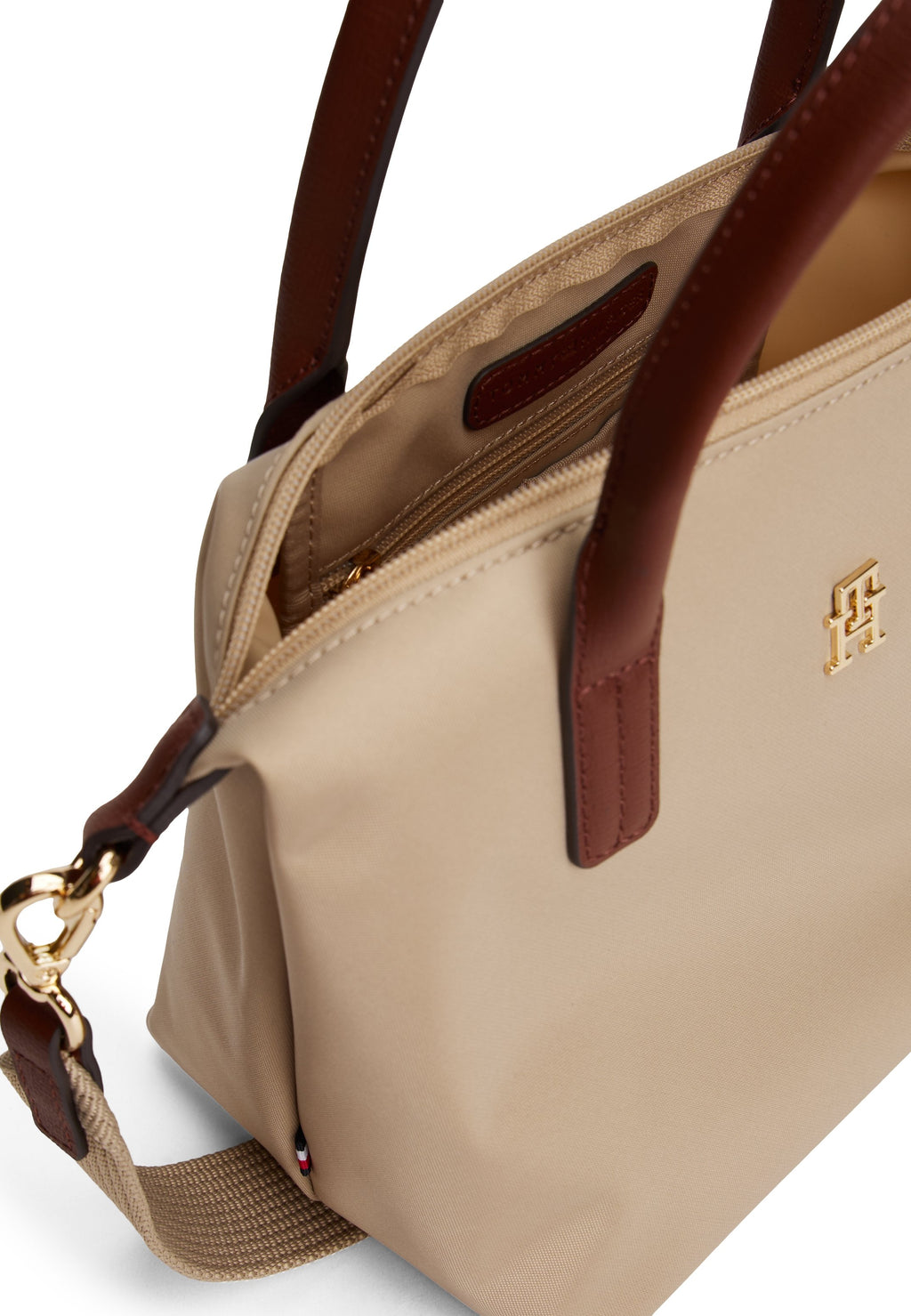 SAC MINI CABAS POPETTE - Sac à main - bois de santal