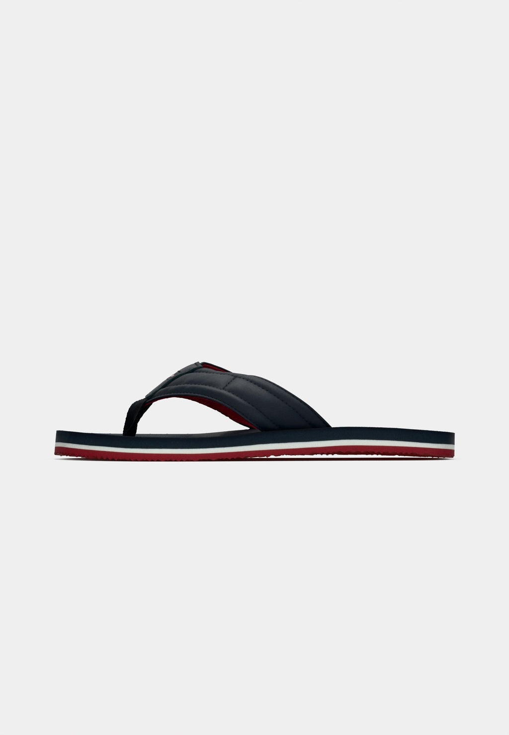 FLAG PADDED STRAP FLIP-FLOPS - T-bar sandals - desert sky