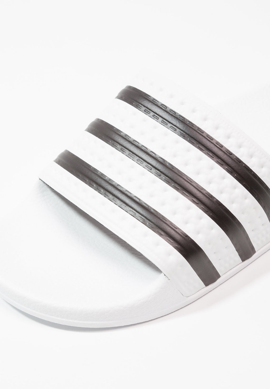 ADILETTE - Pool slides - white/black