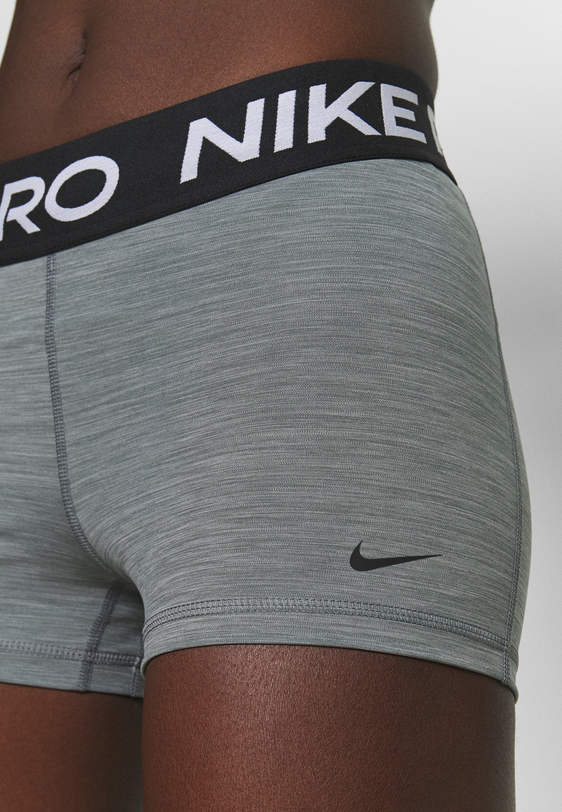 SHORT - Leggings - smoke grey/heather/black