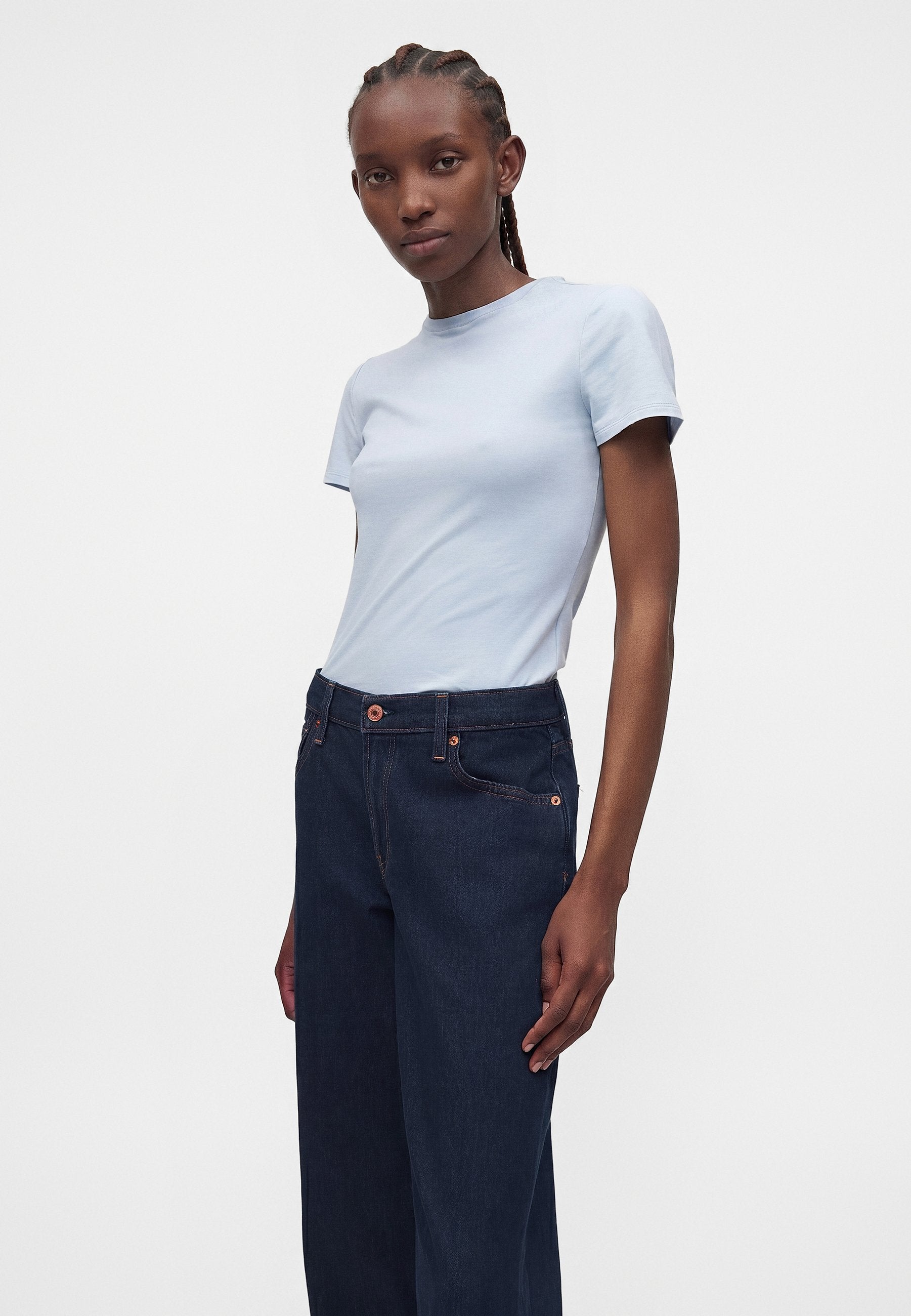 MERWIN - Baggy Jeans - dark indigo