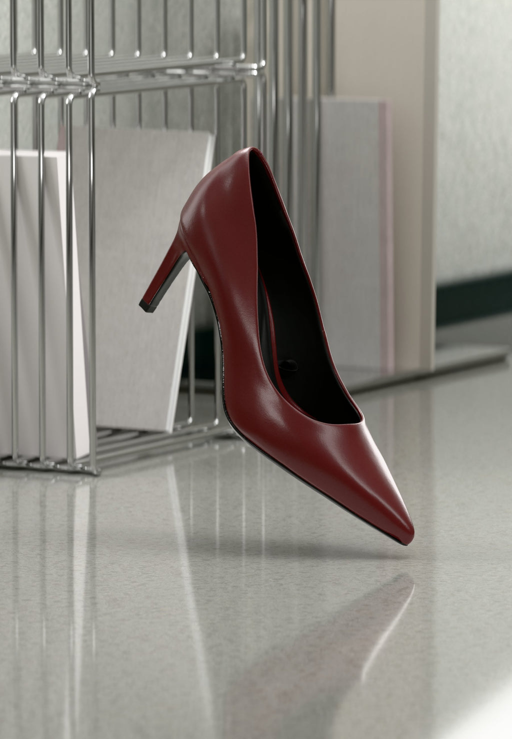 ESS STILETTO - Classic heels - rhubarb